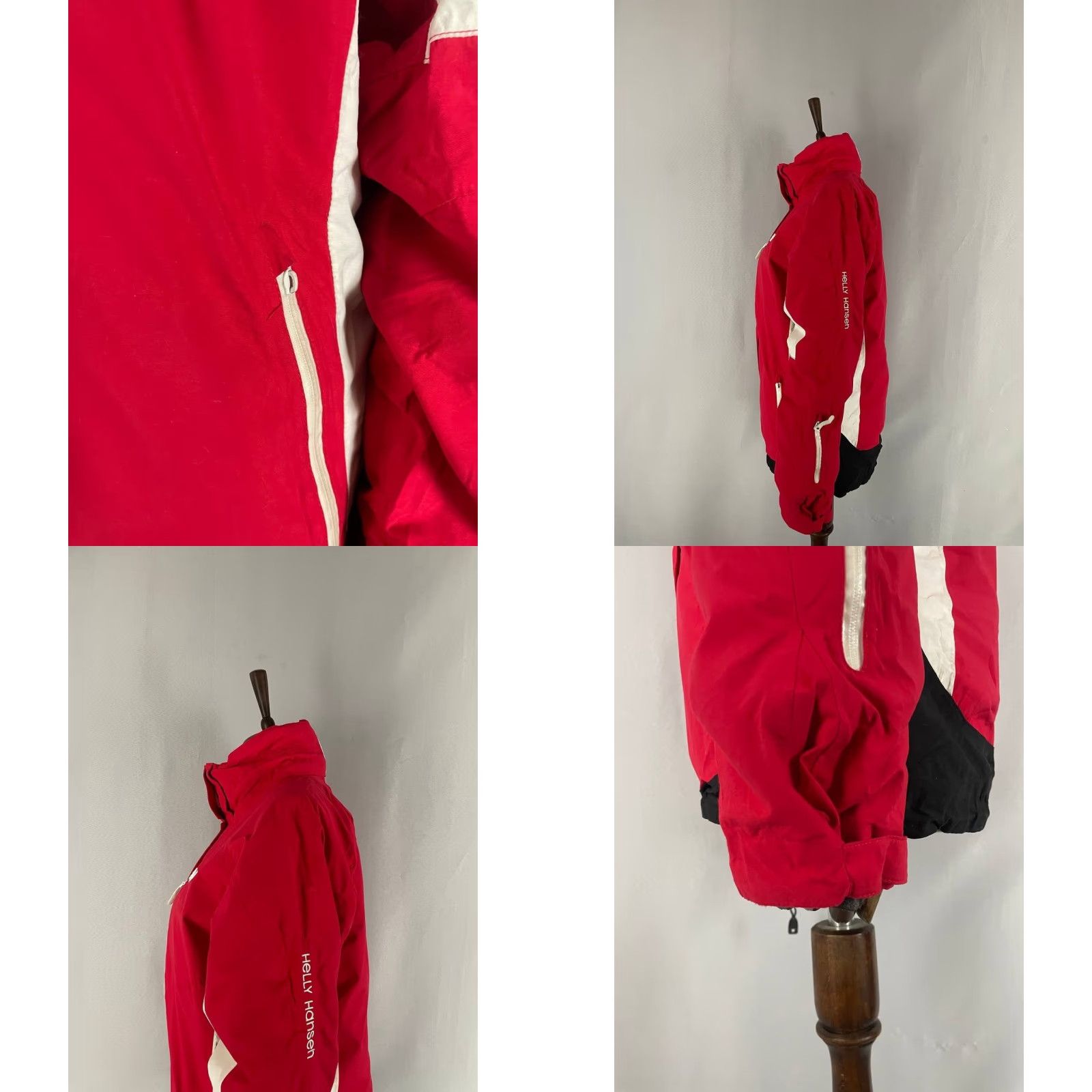 Helly Hansen Helly Hansen Womens Parka Jacket XL Red Long Sleeve Windbreaker Size XL / US 12-14 / IT 48-50 - 8 Thumbnail