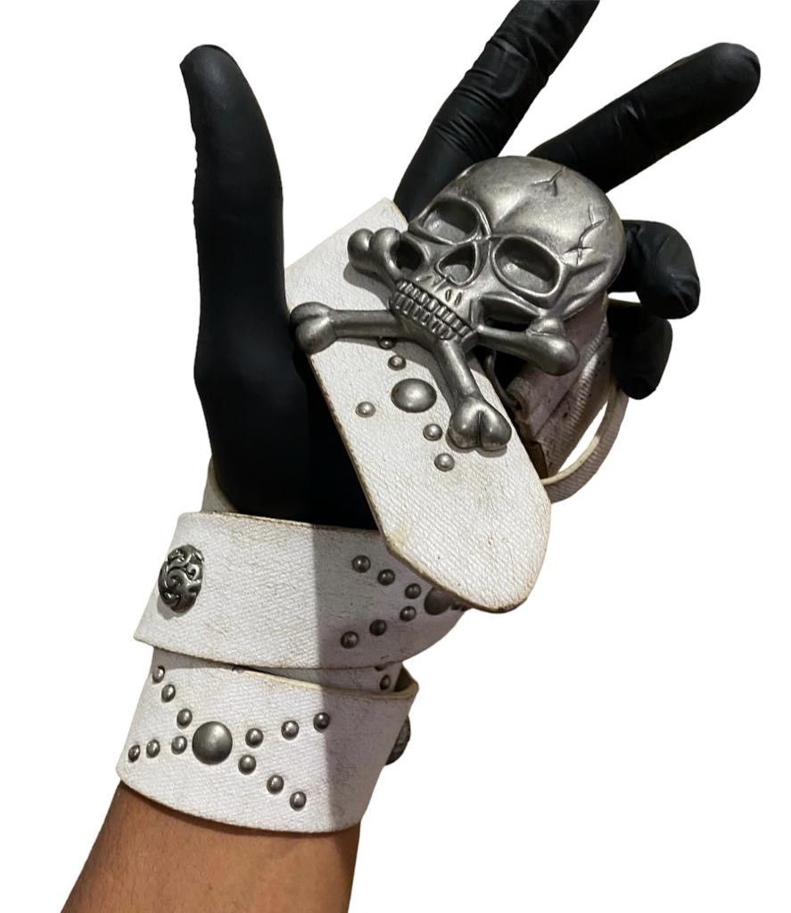If Six Was Nine × Japanese Brand Skull buckle belt Size ONE SIZE - 3 Thumbnail