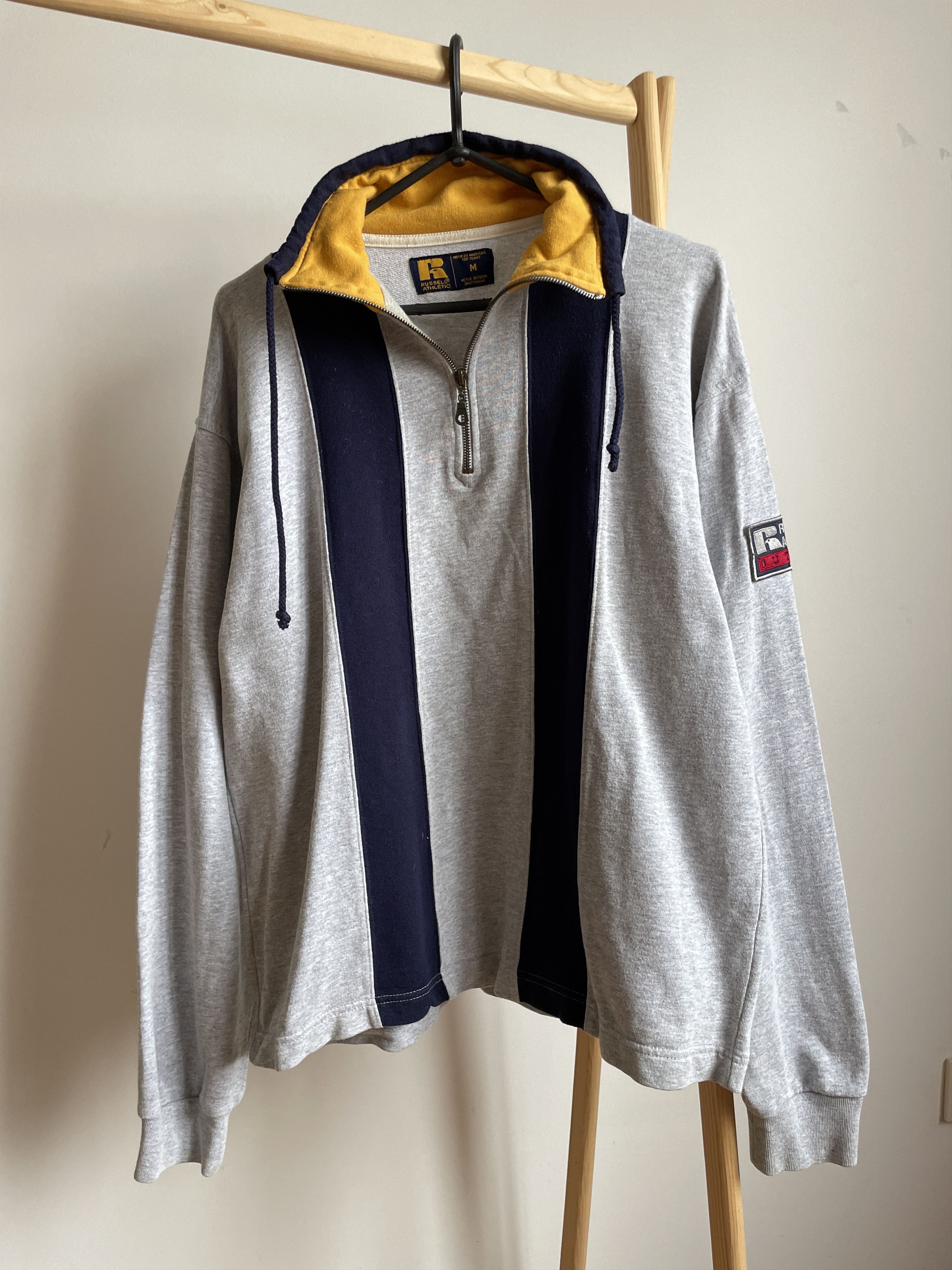 Russell Athletic Russell Athletic Vintage 90's 1/4 Zip Pullover Size M Size US M / EU 48-50 / 2 - 1 Thumbnail