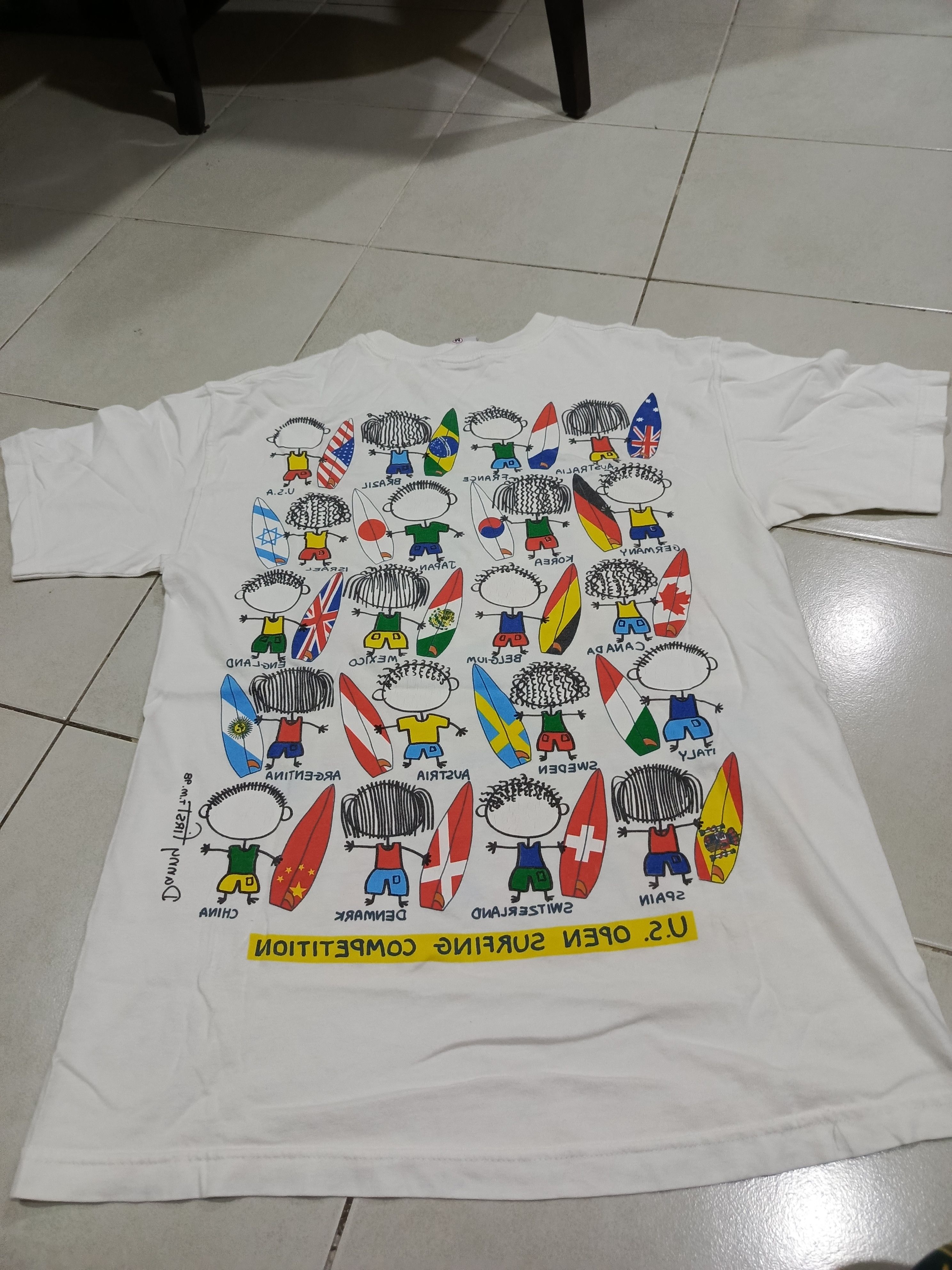 Vintage Vintage Full Print Danny First Parady US Open Surfing Size US M / EU 48-50 / 2 - 4 Thumbnail