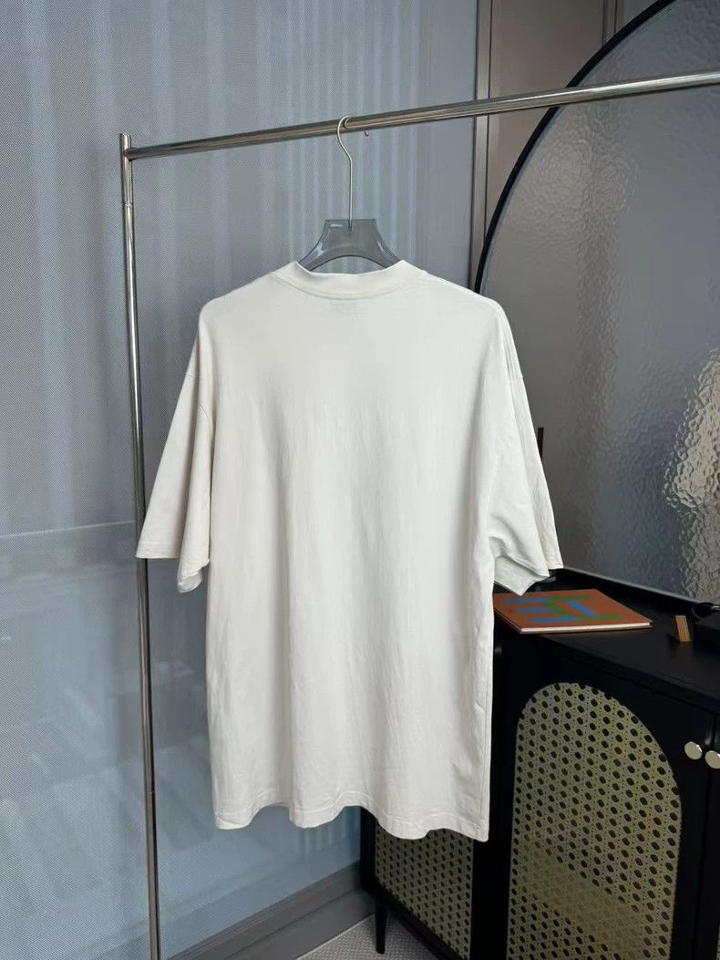Balenciaga Balenciaga White dissolve blur coke short sleeves Size US M / EU 48-50 / 2 - 2 Thumbnail