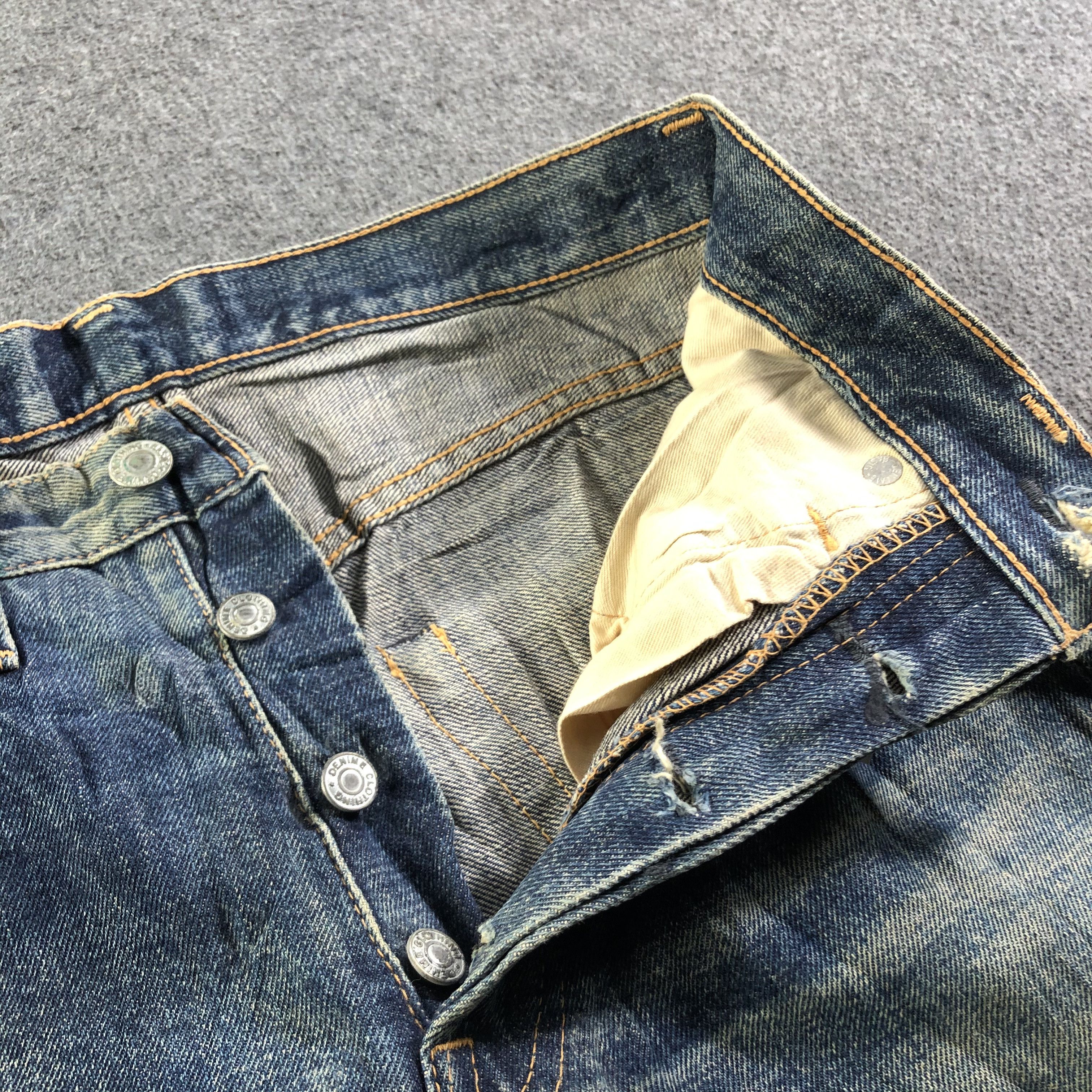 Denime Vintage Denime Selvedge Jeans-J4009 Size US 29 - 9 Thumbnail