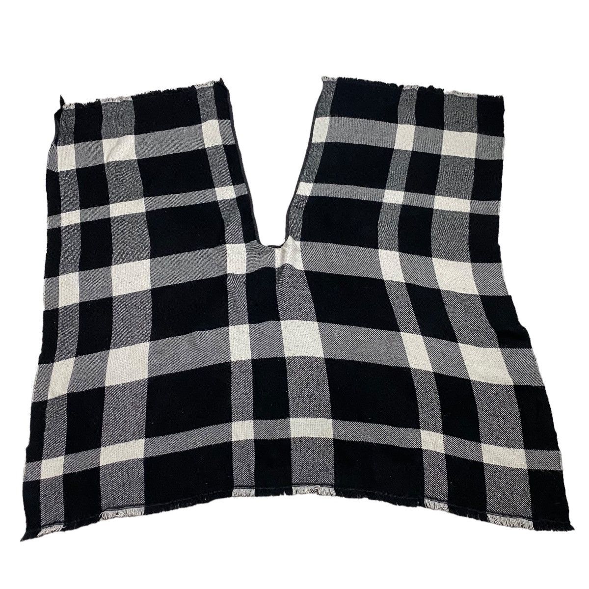 Japanese Brand × Uniqlo Uniqlo Plaid poncho Size US M / EU 48-50 / 2 - 6 Thumbnail