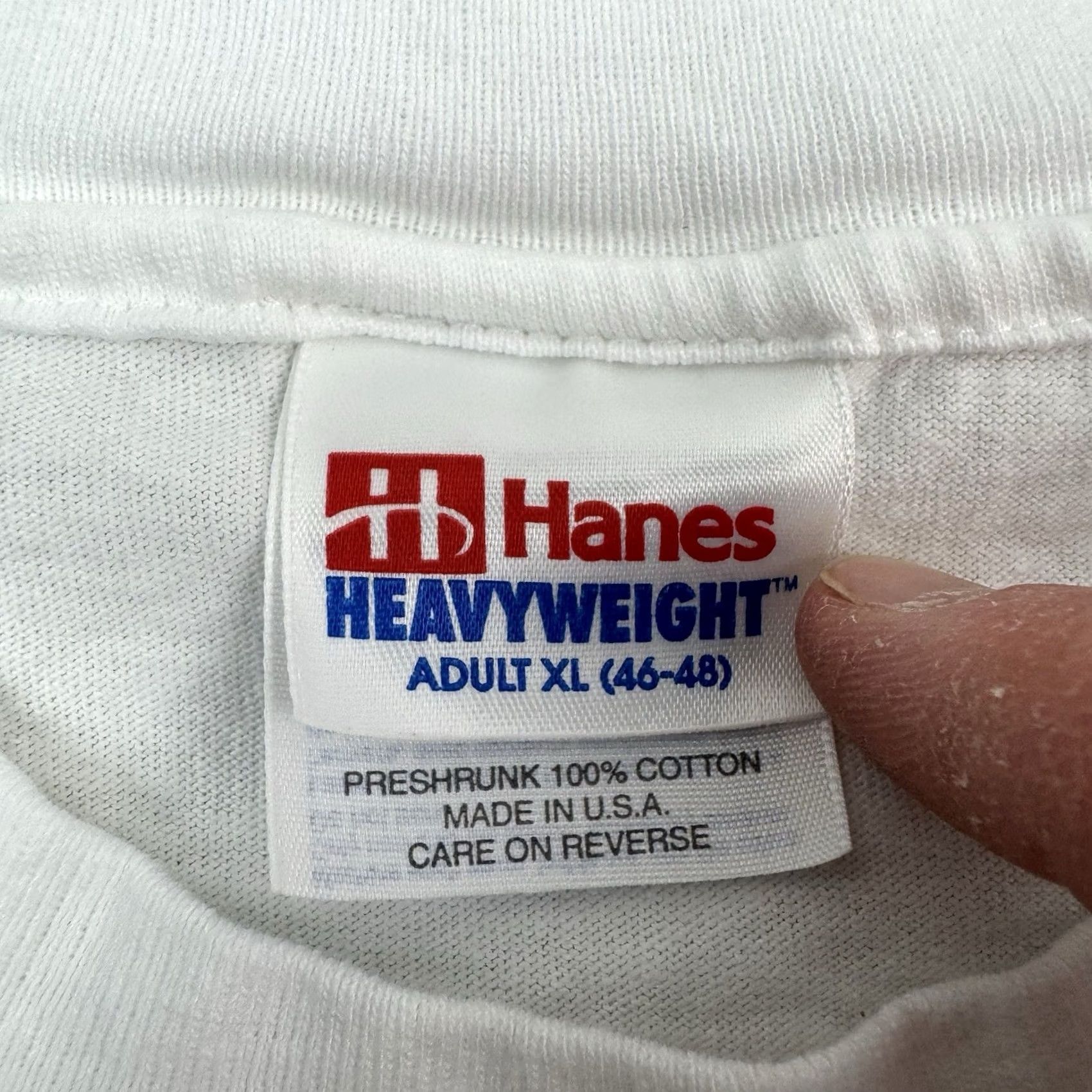 Hanes VINTAGE 1996 ATLANTA OLYMPICS T SHIRT Adult XL Hanes White 90s USA Sports Crew Neck Short Sleeve Size US XL / EU 56 / 4 - 5 Thumbnail