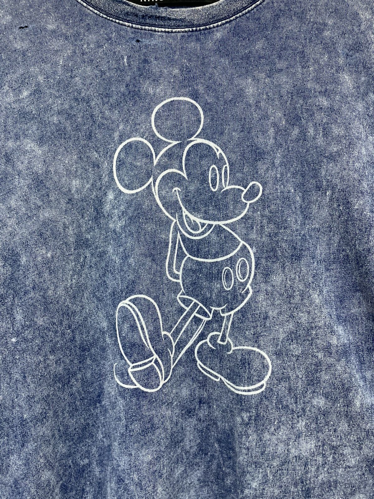 Japanese Brand NIKO AND.. x DISNEY BLUE DENIM tshirt Size US L / EU 52-54 / 3 - 4 Thumbnail