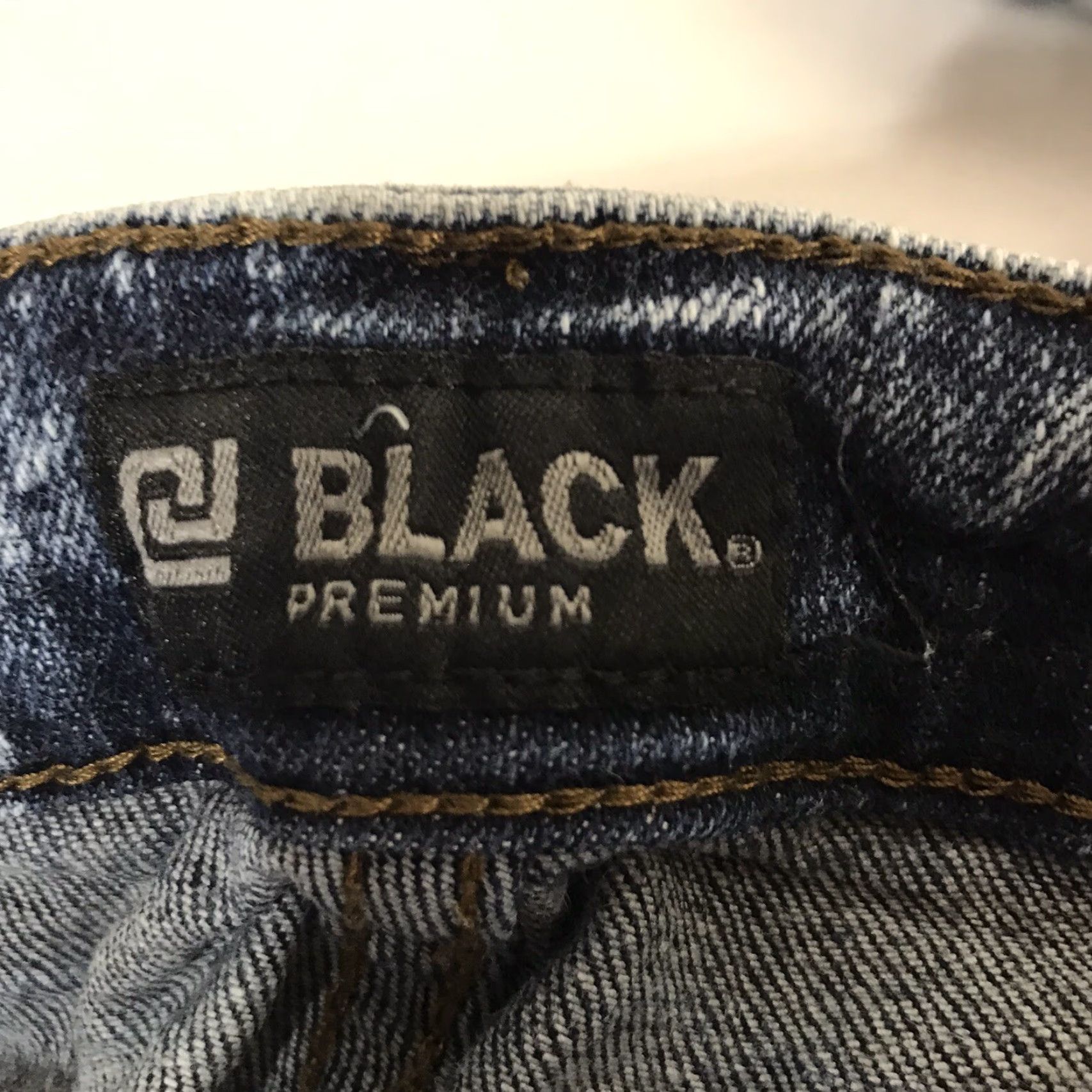 Vintage VINTAGE Black Premium Acid Washed Distressed Skinny Jeans Mens Size 32X32 Denim Cotton Spandex Blue Hip Hop Size US 32 / EU 48 - 4 Thumbnail