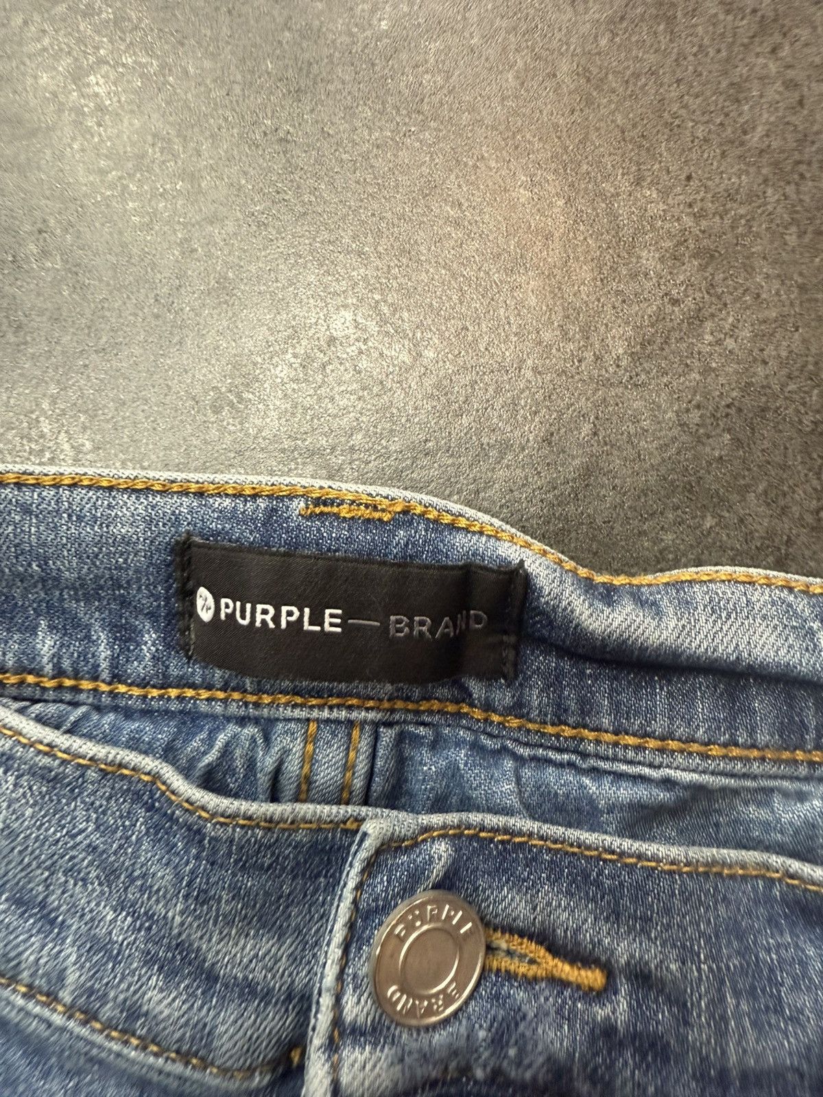 Purple Brand Purple Brand p001 camo patch denim ripped jeans Size US 36 / EU 52 - 4 Thumbnail