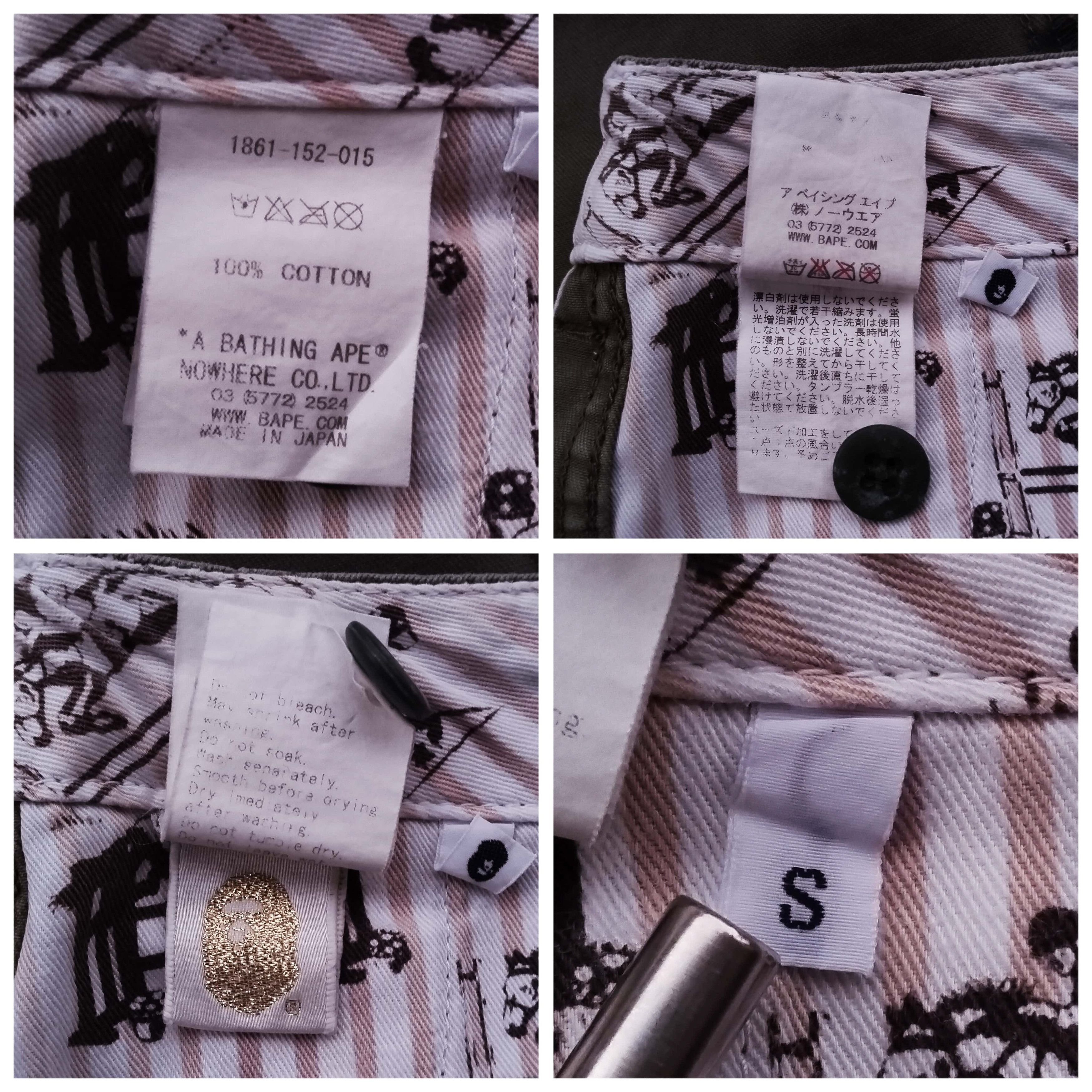 Bape 2011 Bape Side Lline Chino Pants Size US 32 / EU 48 - 8 Thumbnail
