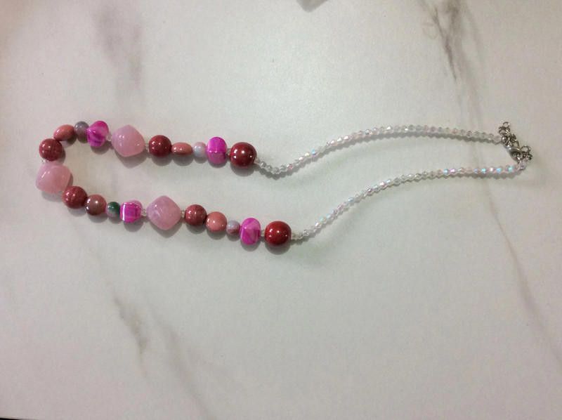 Designer lovely Gift for Women's beads pink Necklace Size ONE SIZE - 5 Thumbnail