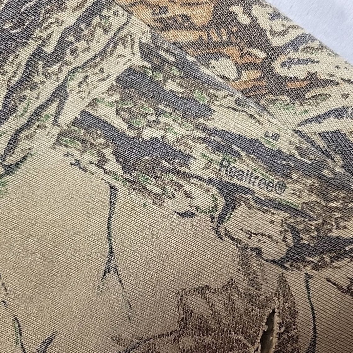 Jerzees VINTAGE Jerzees Realtree Faded Camo Sweatpants Mens XL Camoflage Drawstring Shirt Size US 36 / EU 52 - 4 Thumbnail