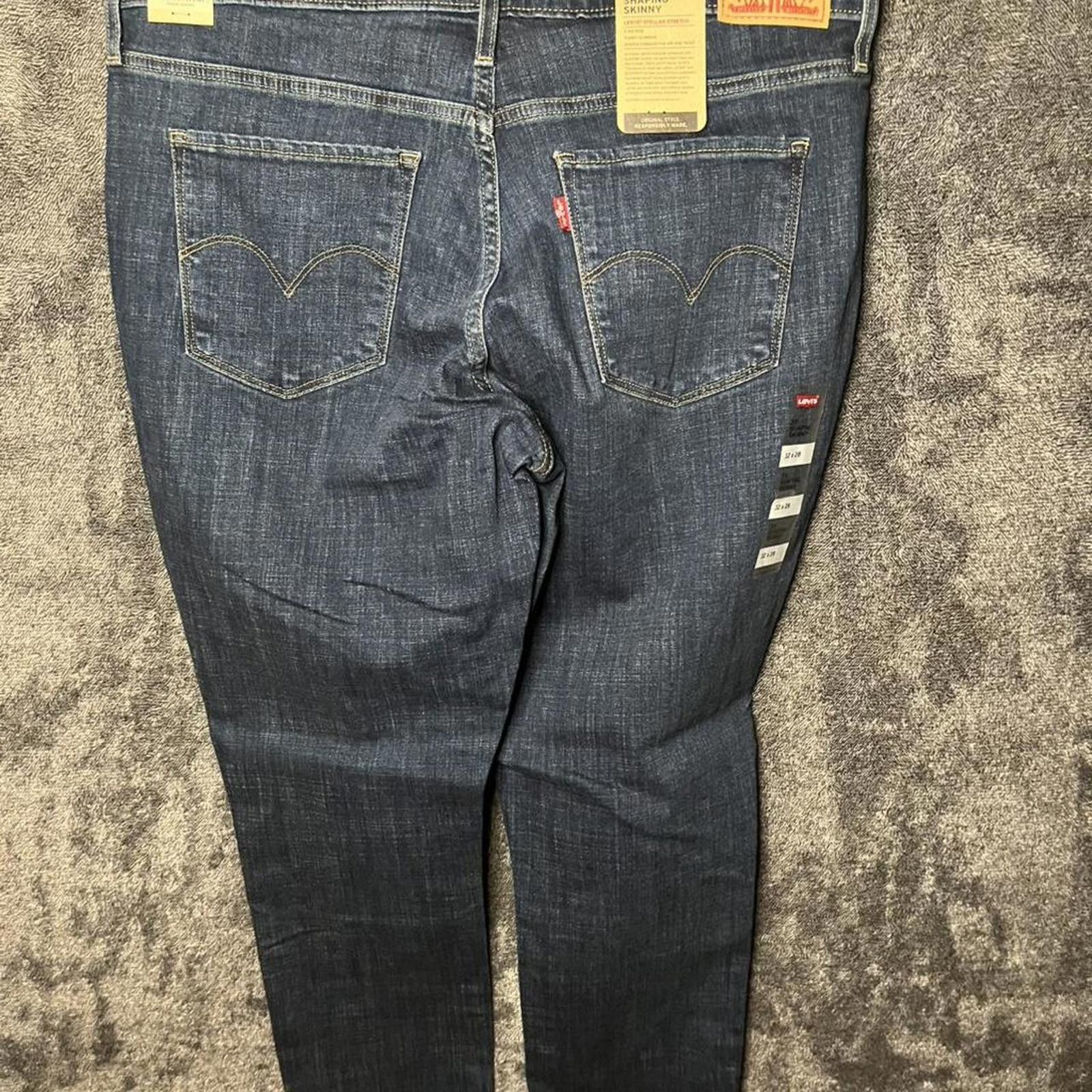 Levi's NWT Levi’s 311 Shaping Skinny dark wash jeans 32×28 Size 30" / US 8 / IT 44 - 2 Thumbnail