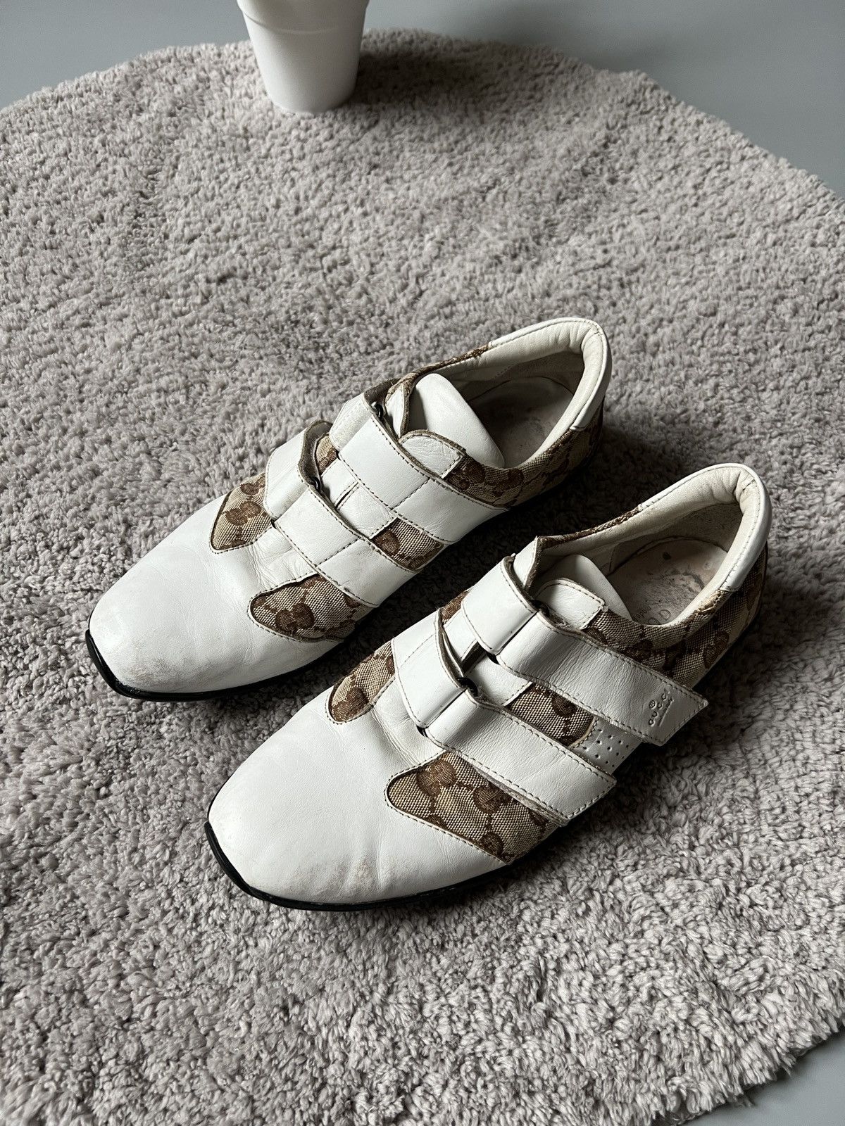 Gucci × Vintage Gucci Monogram Shoes Size US 5.5 / EU 38 - 2 Thumbnail