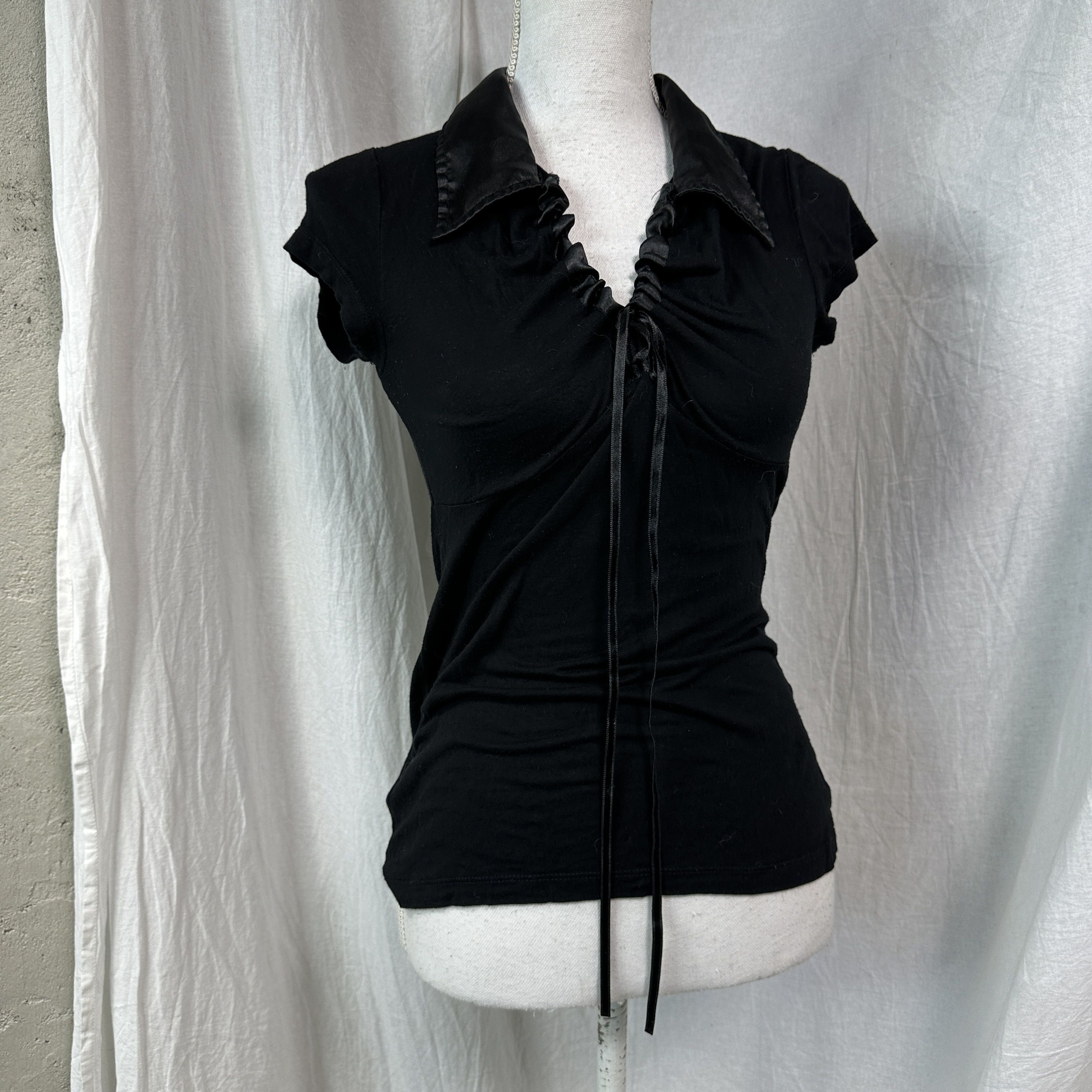Melrose Vintage Avant Garde Grunge Melrose Top Y2K Size S / US 4 / IT 40 - 6 Thumbnail