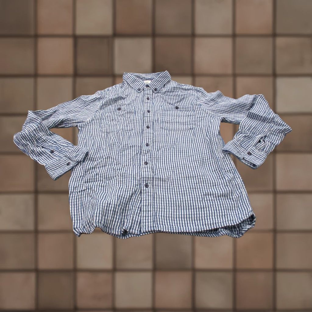 Flint And Tinder Flint and Tinder Shirt Men M Blue Plaid Classic Button-Up Casual Work Size US M / EU 48-50 / 2 - 1 Thumbnail