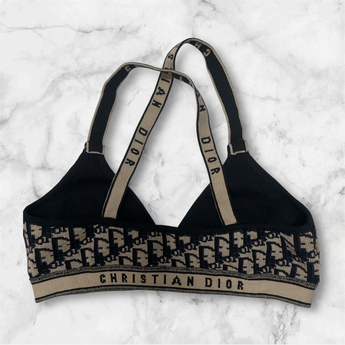 Christian Dior Monsieur Dior Oblique Bralette Size S / US 4 / IT 40 - 2 Thumbnail