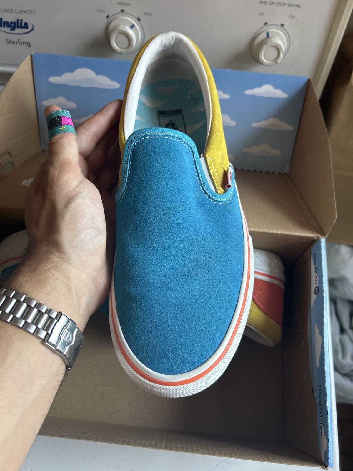 The Simpsons × Vans Bart Simpson Slip-on Vans Size US 11 / EU 44 - 4 Thumbnail