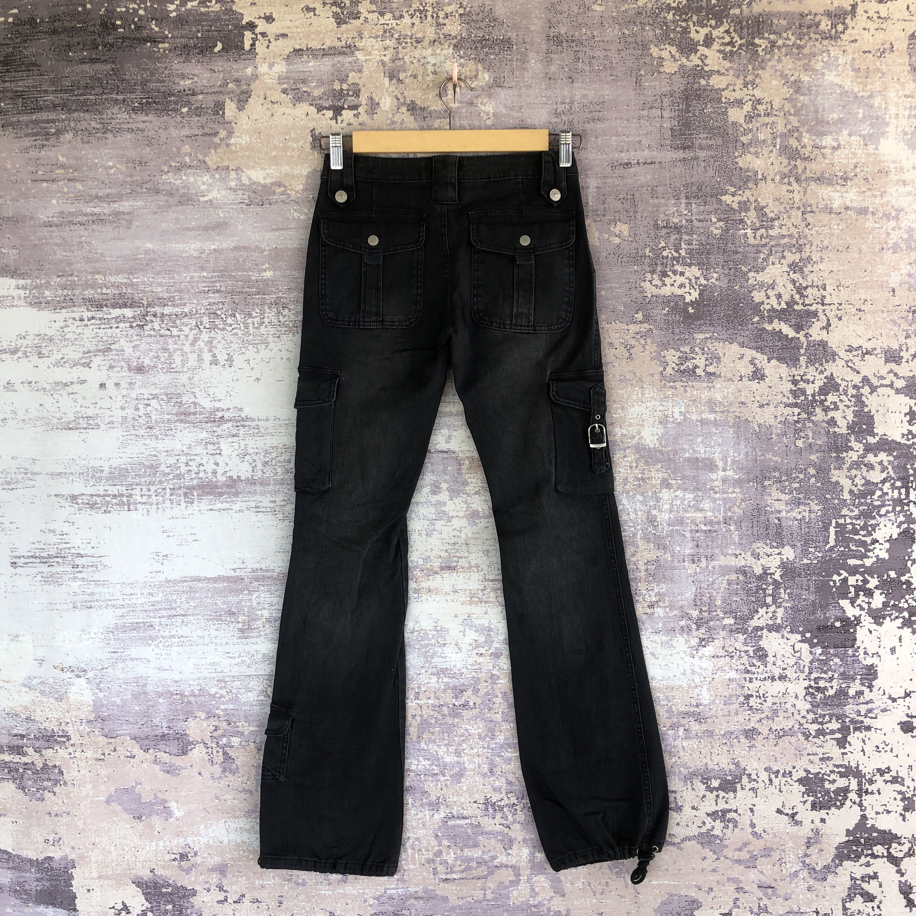 Japanese Brand × Vintage Vintage Japanese Cargo Pants Bondage Trousers Fatigue Pants Size 27" / US 4 / IT 40 - 2 Thumbnail