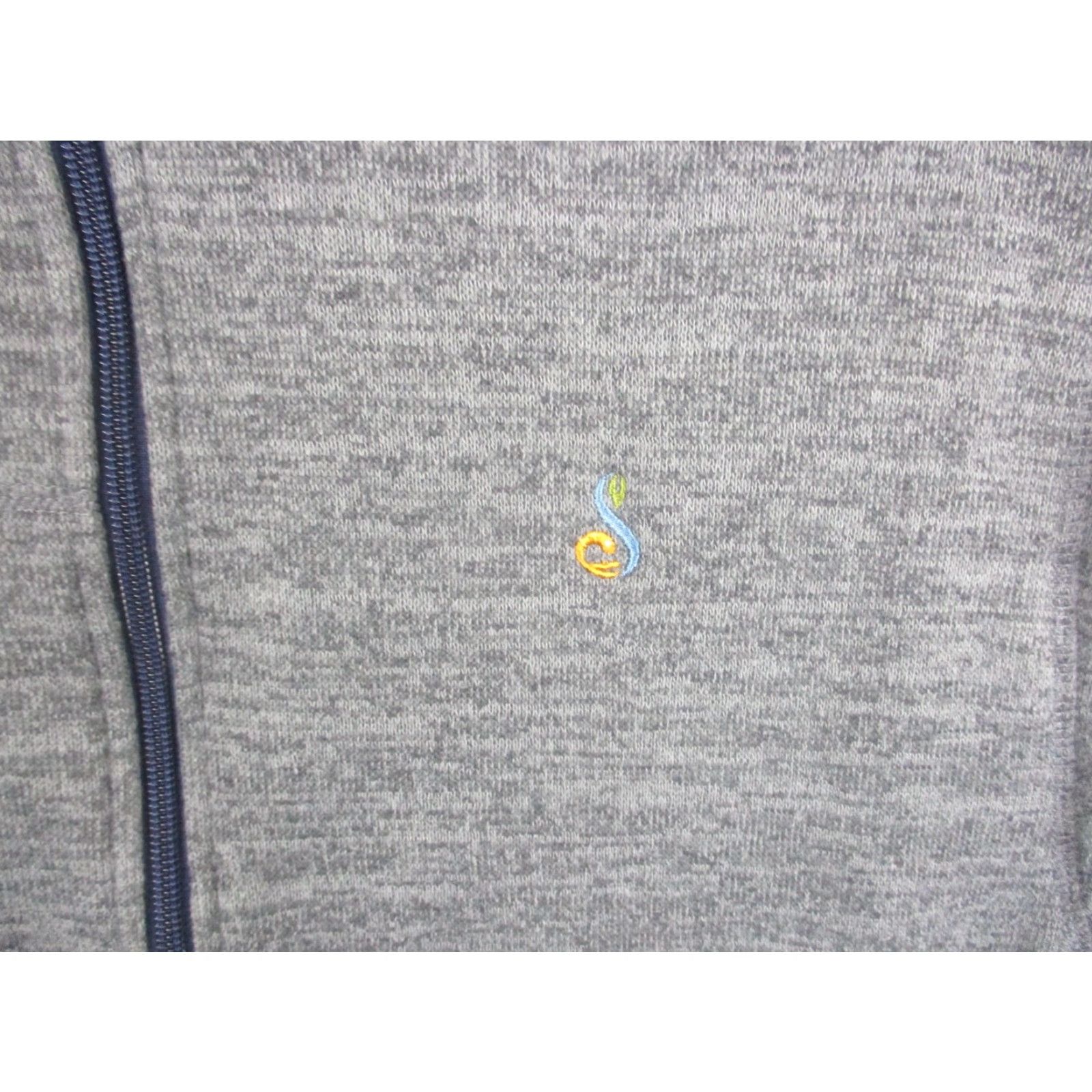 johnnie-O VINTAGE: No — (not vintage) Johnnie-O Vest Mens XL Gray Heather Full Zip Knit Lined Pockets Golf JMVT1100 Size US XL / EU 56 / 4 - 2 Thumbnail