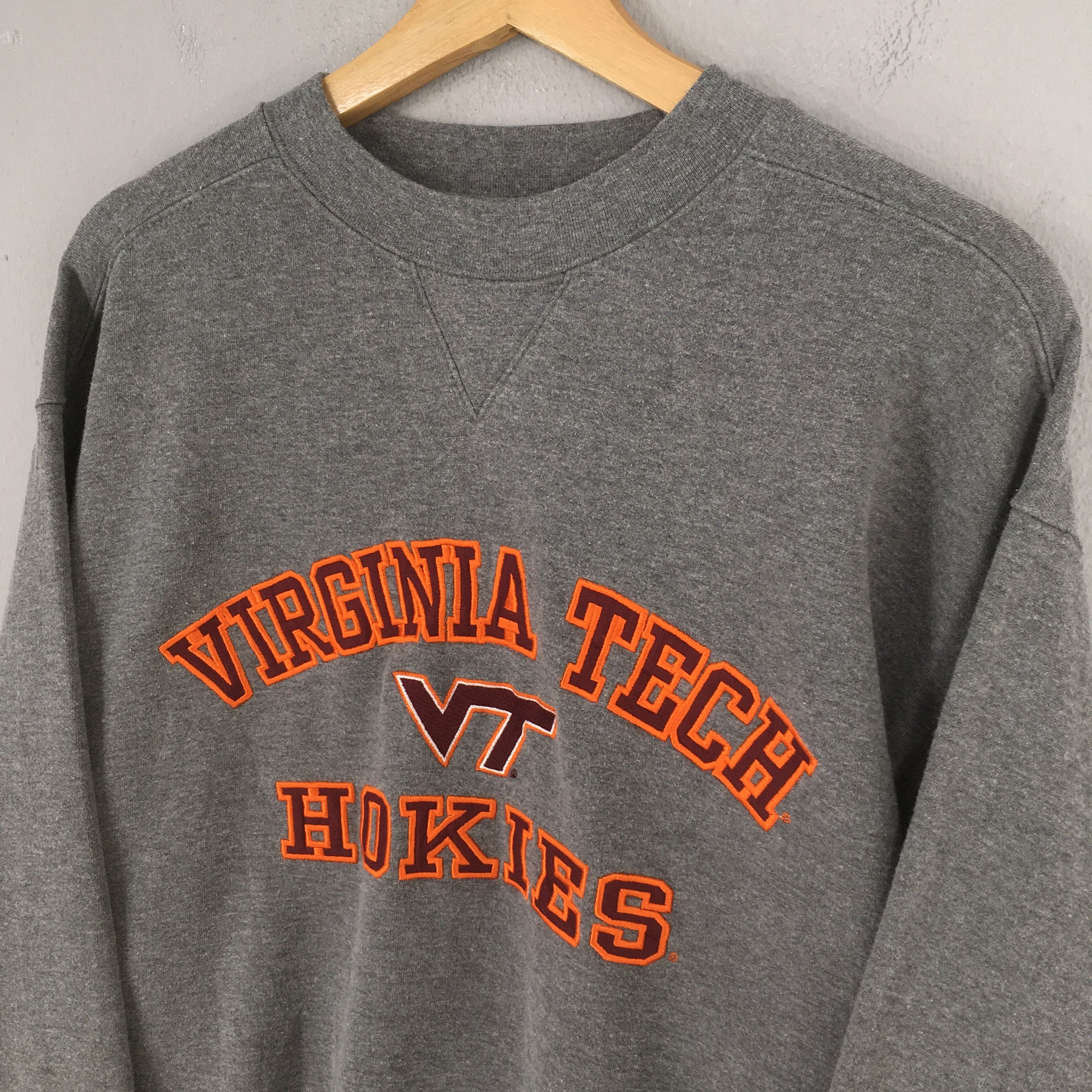 NCAA × Vintage Vintage Virginia Tech Hokies NCAA Sweatshirt Medium Size US M / EU 48-50 / 2 - 3 Thumbnail