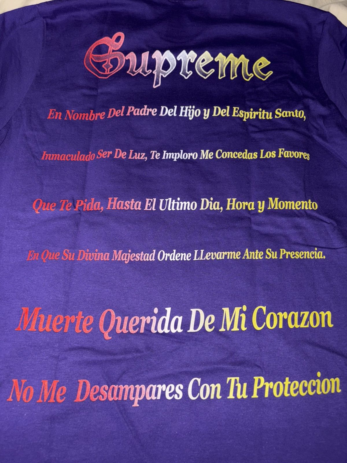 Supreme Supreme Grim Reaper Tee Purple Size US L / EU 52-54 / 3 - 2 Thumbnail
