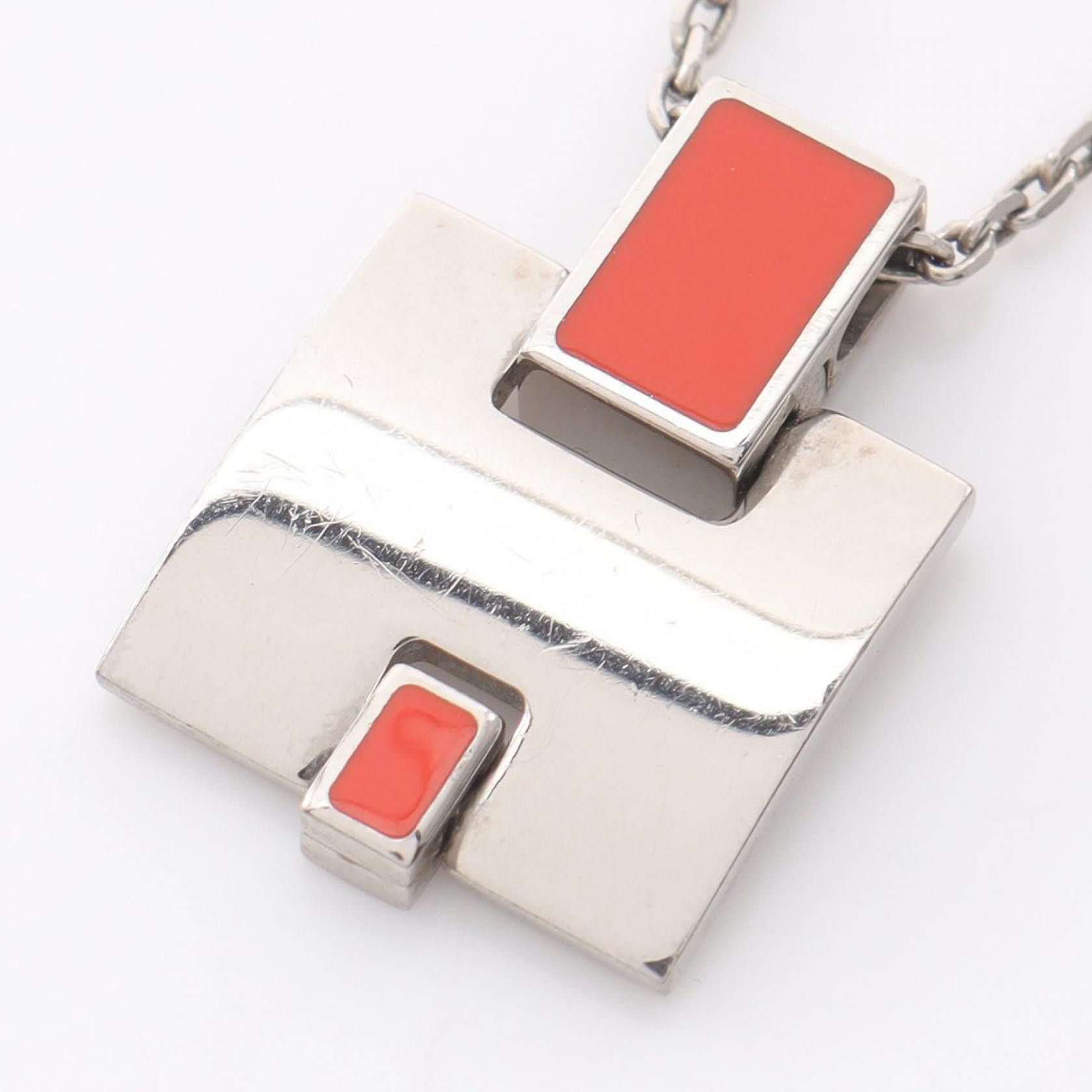 Hermes Hermes Hermes EILEEN Stainless Steel Necklace Metal Necklace DUTY FREE for USA Size ONE SIZE - 1 Thumbnail