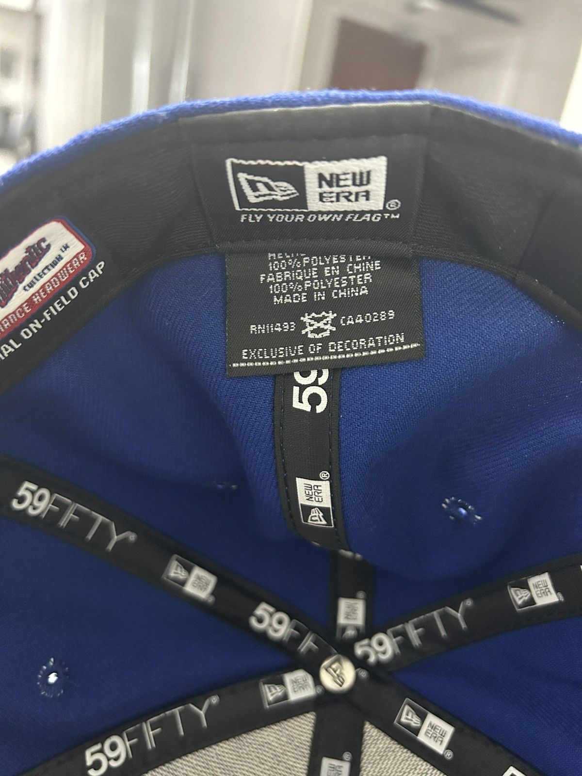 New Era Toronto Blue Jays 59Fifty Fitted Baseball hat Size ONE SIZE - 3 Thumbnail