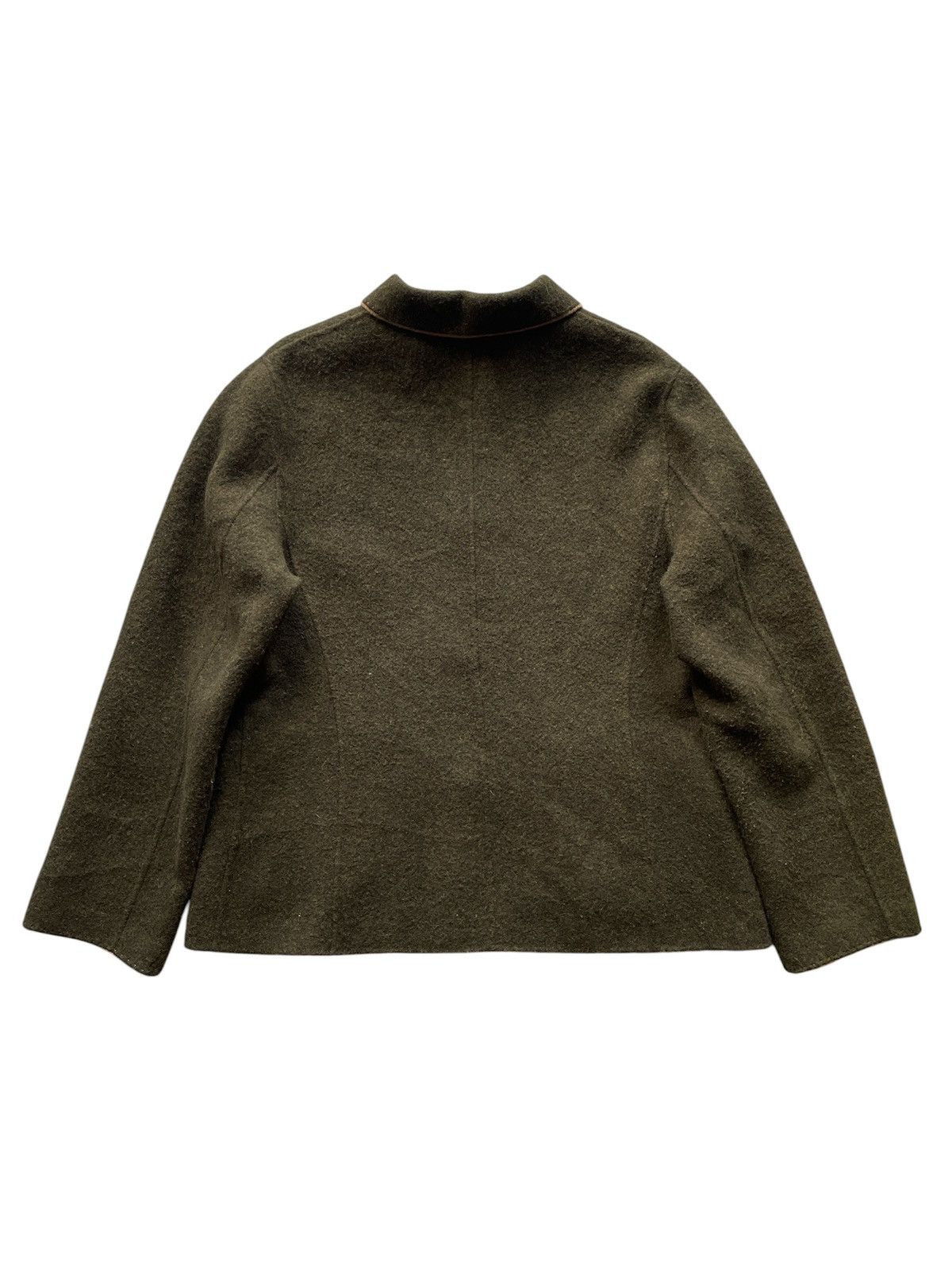 Aquascutum Vintage Aquascutum Revesible Wool Coat Jacket Size US M / EU 48-50 / 2 - 2 Thumbnail