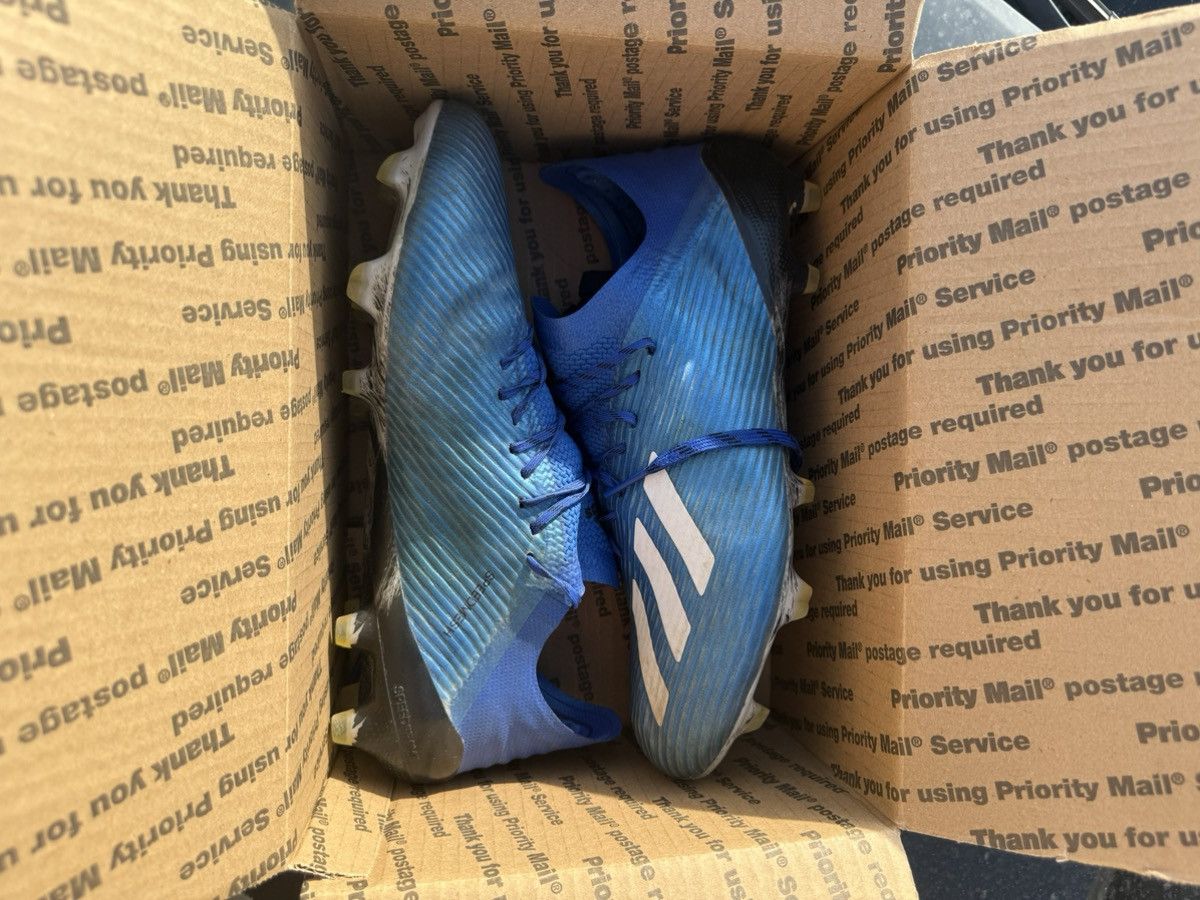 Adidas Blue Adidas X 19.1 soccer cleats Size US 10.5 / EU 43-44 - 5 Thumbnail