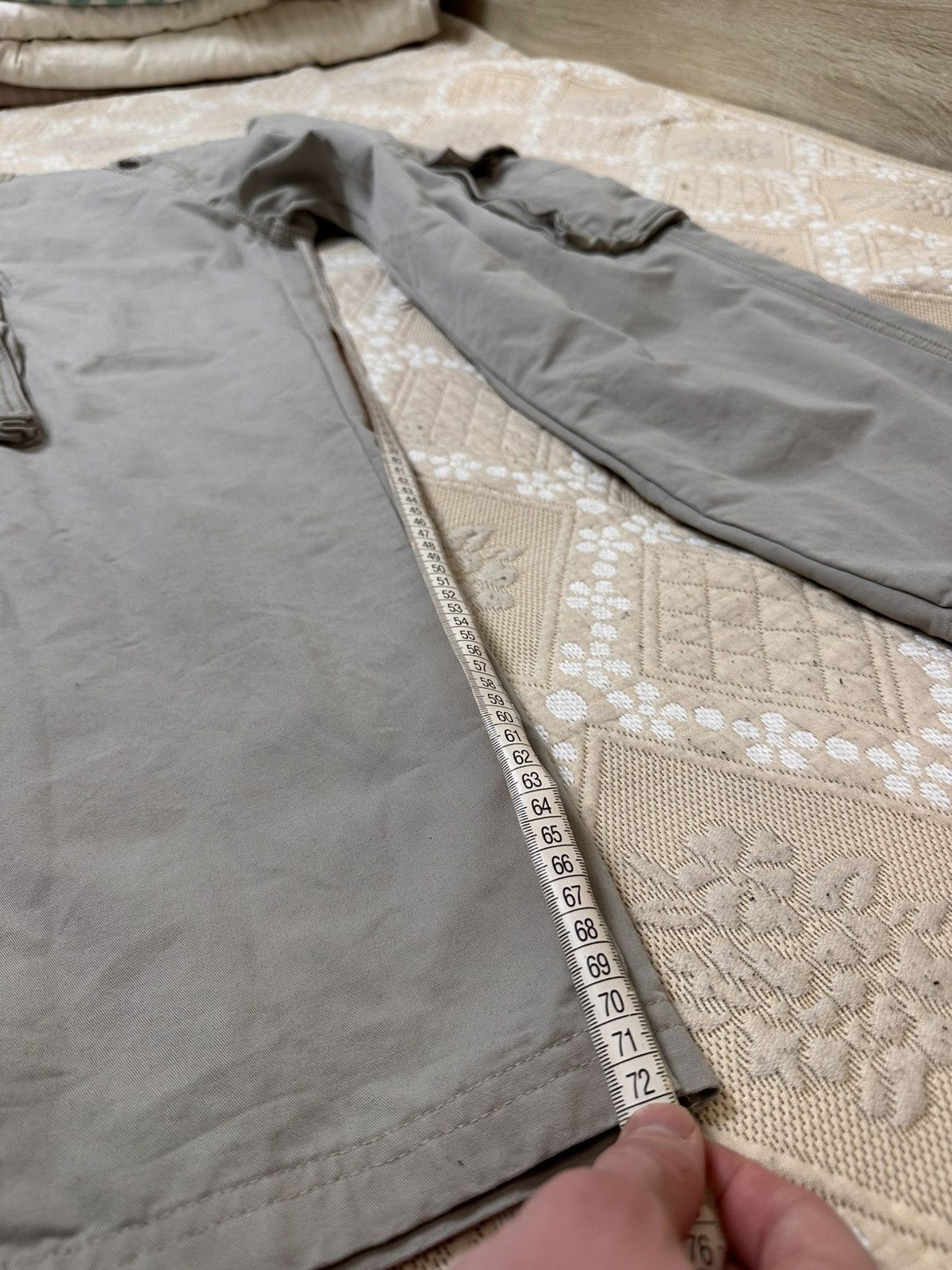 Quiksilver 🔥 Quiksilver Big Logo Rap Y2K Cargo Pants Denim Jeans Chino Size US 34 / EU 50 - 12 Thumbnail