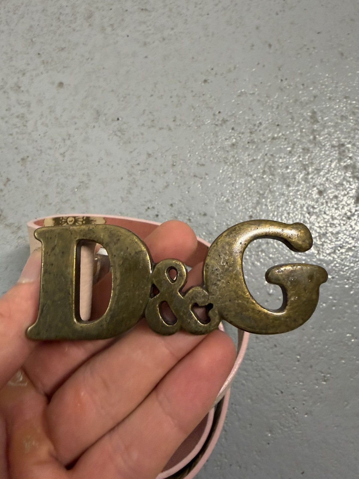 Dolce & Gabbana Vintage Dolce & Gabbana D&G Leather Belt Size ONE SIZE - 2 Thumbnail