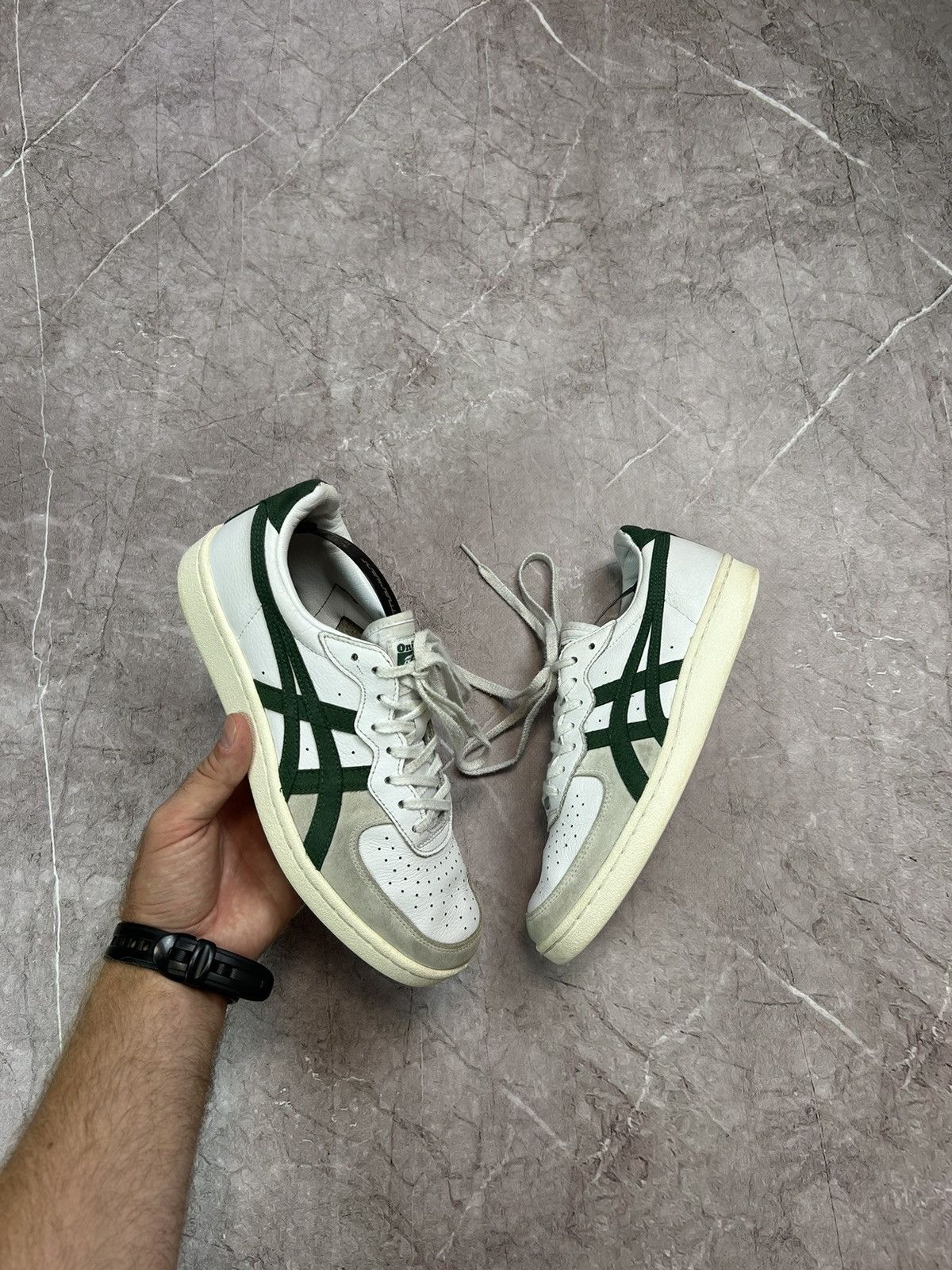 Asics × Japanese Brand × Onitsuka Tiger Vintage Asics Onitsuka Tiger Distressed Sneakers Size US 7.5 / EU 40-41 - 5 Thumbnail