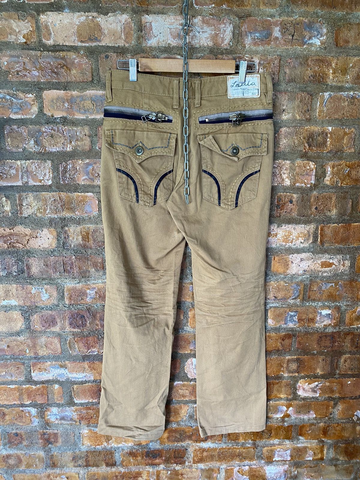 20471120 Lolita Jeans x Yoshitomo Nara big flap pocket pants Size US 31 - 2 Thumbnail
