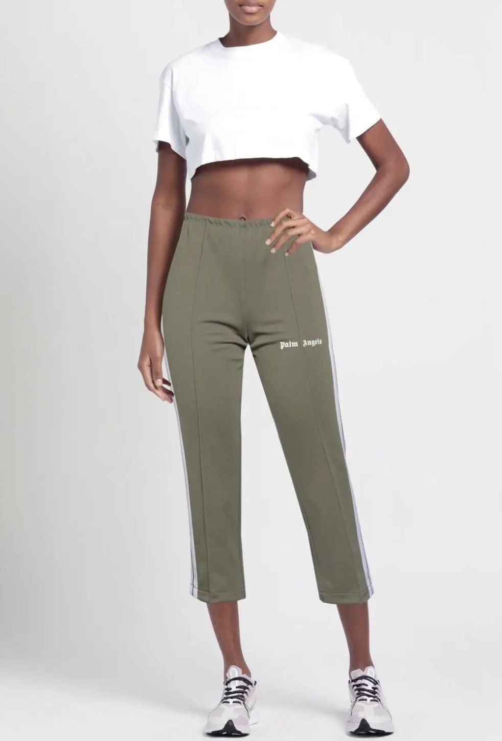 Palm Angels Green Polyester Lounge Pant Size 30" / US 8 / IT 44 - 1 Thumbnail