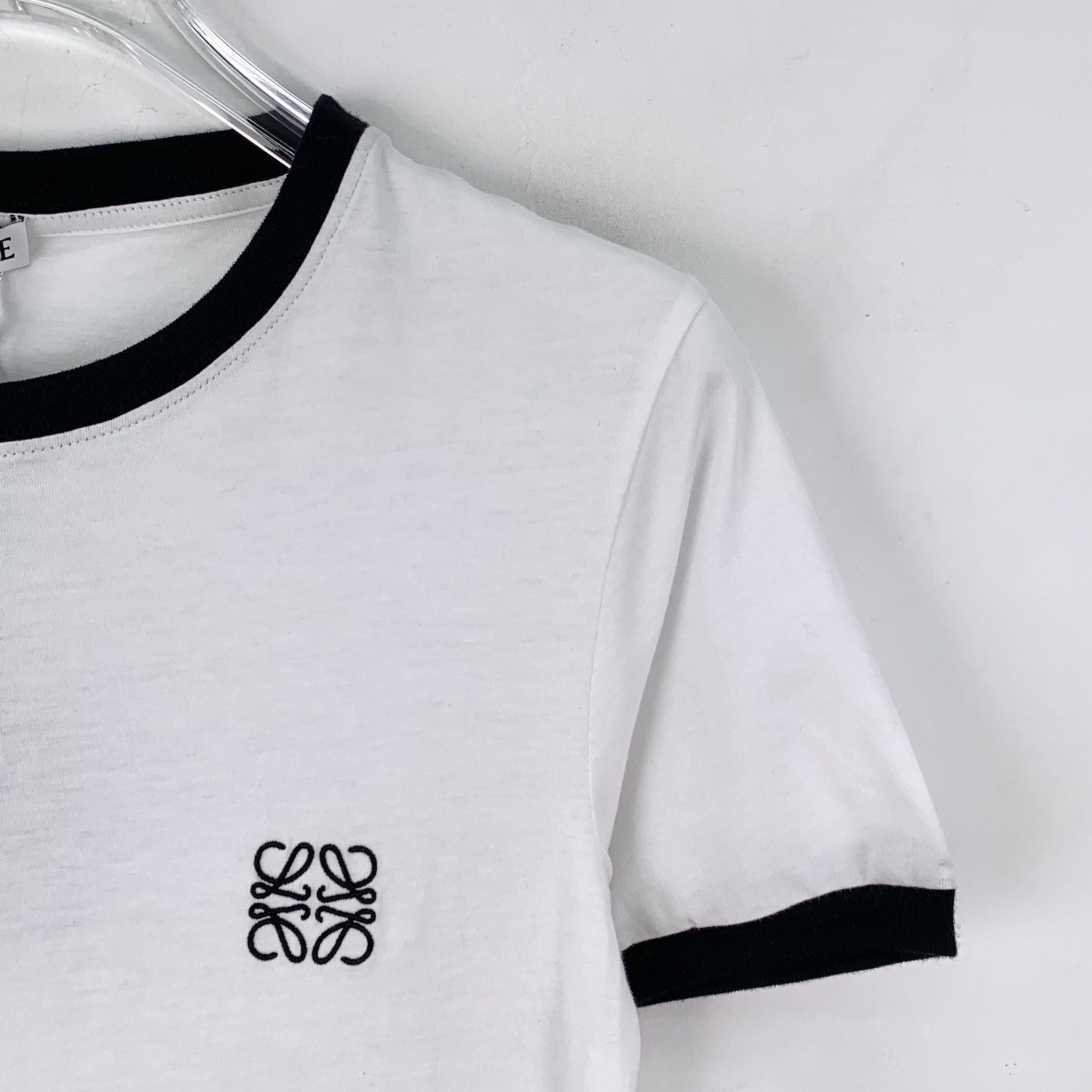 Loewe Loewe Logo T-Shirt White (S) Size S / US 4 / IT 40 - 3 Thumbnail