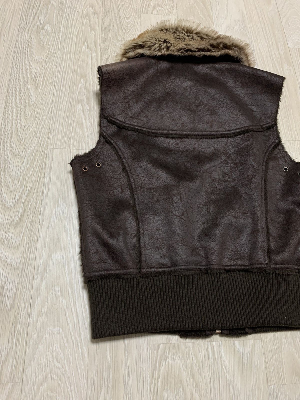 Japanese Brand × Vintage Vintage faux fur vests Size M / US 6-8 / IT 42-44 - 15 Thumbnail