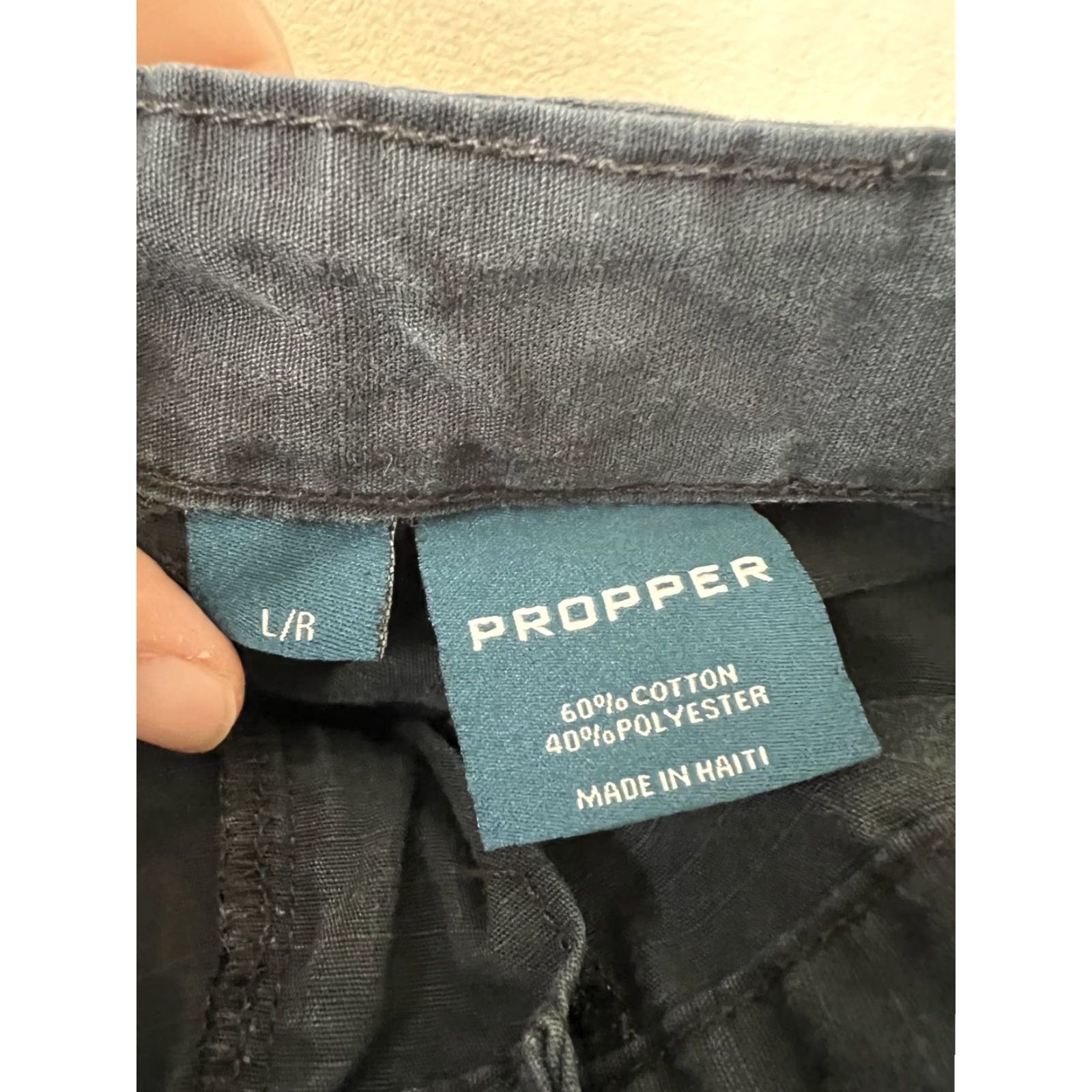 Propper PROPPER Combat Pants Mens XL Regular Tactical Cargo Ripstop Black Faded Solid Size US 36 / EU 52 - 3 Thumbnail