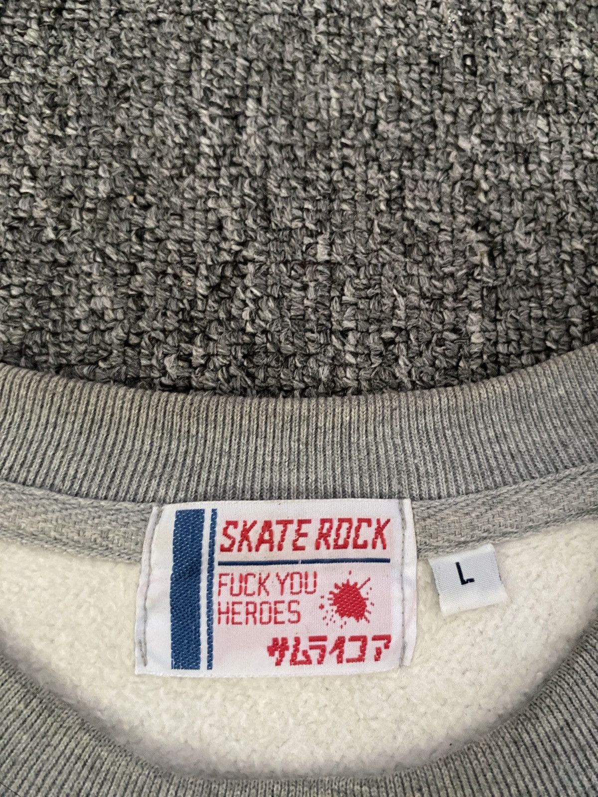 Japanese Brand vintage skate rock fuck you heroes crewneck Size US L / EU 52-54 / 3 - 2 Thumbnail