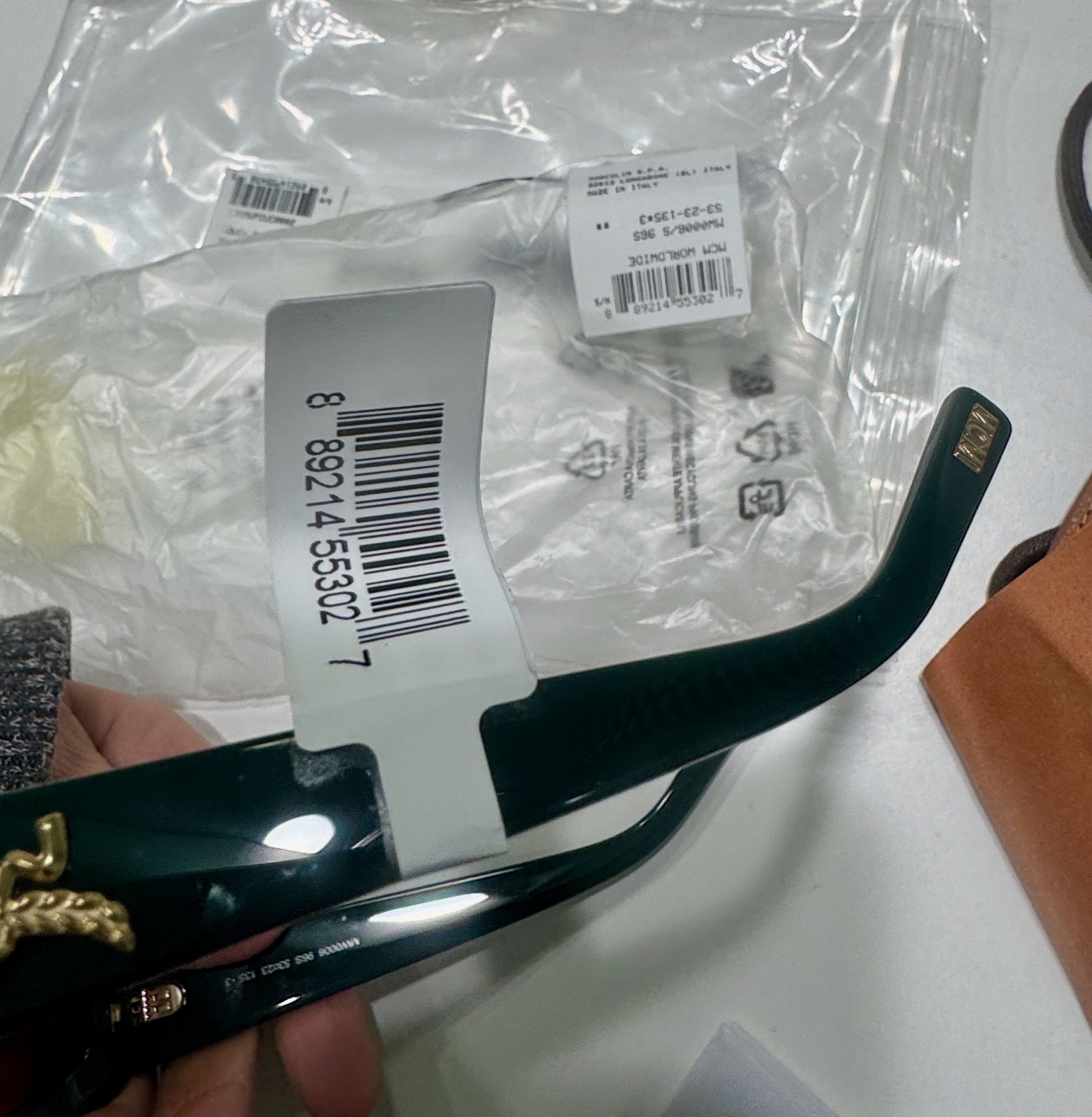 MCM MCM Green 52MM Oval Sunglasses NWT Size ONE SIZE - 3 Thumbnail