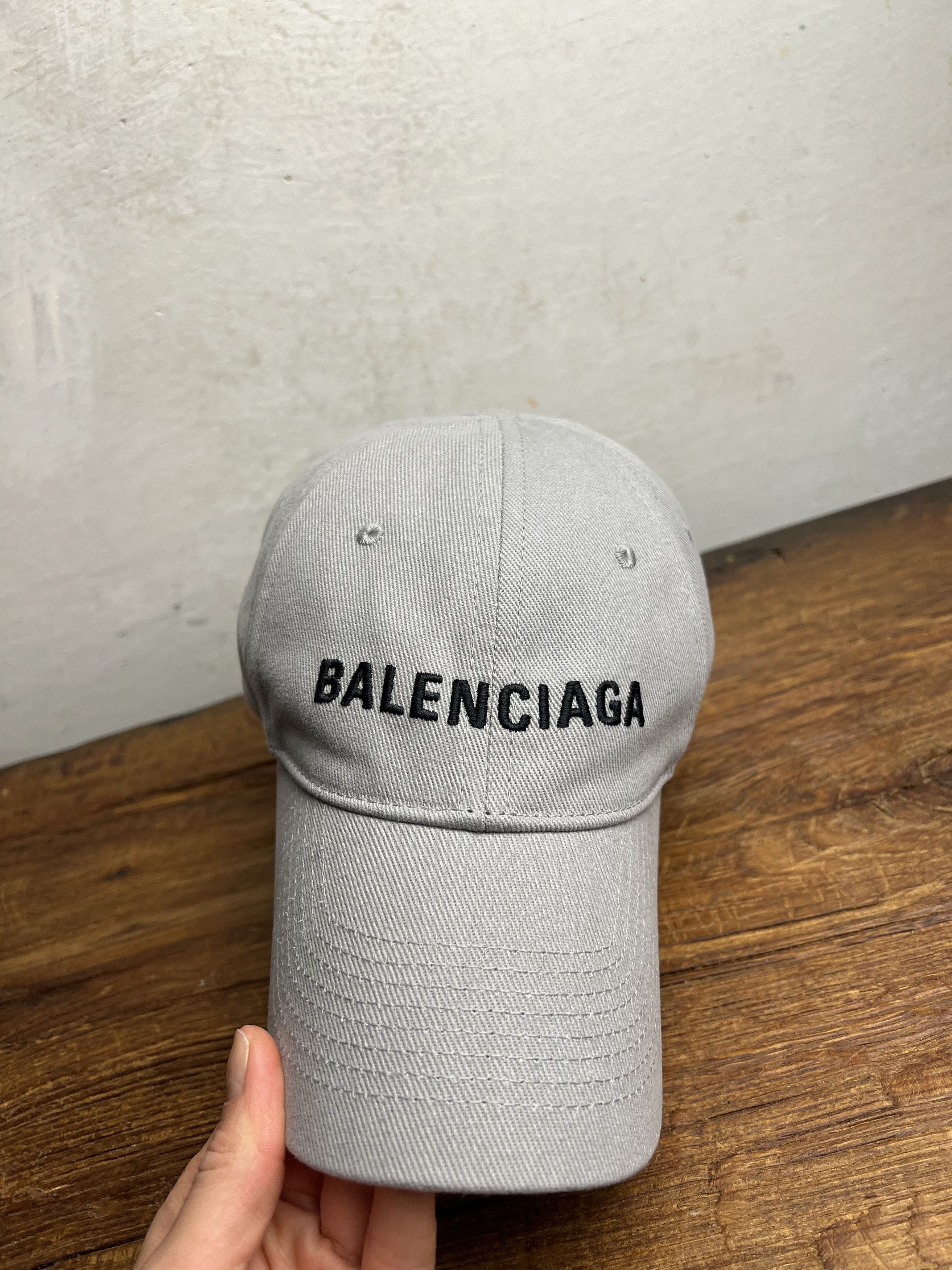 Balenciaga Embroidered Baseball Logo Cap