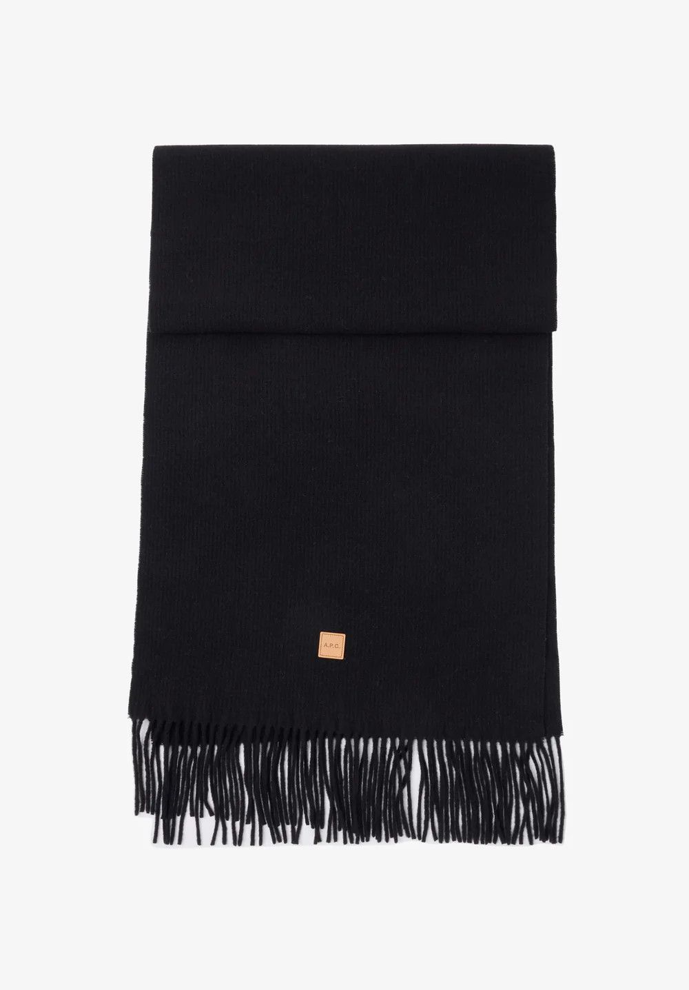 A.P.C. o1mle1125 Size: OS / Unisex Aria Scarf in Black Size ONE SIZE - 1 Thumbnail