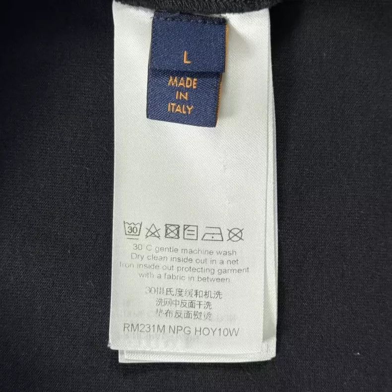 Louis Vuitton LV Black Concert Short Sleeve TShirt-2506 Size US L / EU 52-54 / 3 - 5 Thumbnail