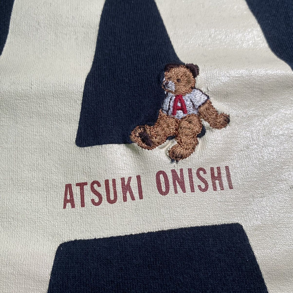 Japanese Brand × Vintage VINTAGE ATSUKI ONISHI JAPAN DESIGNER T SHIRT Size US M / EU 48-50 / 2 - 6 Thumbnail