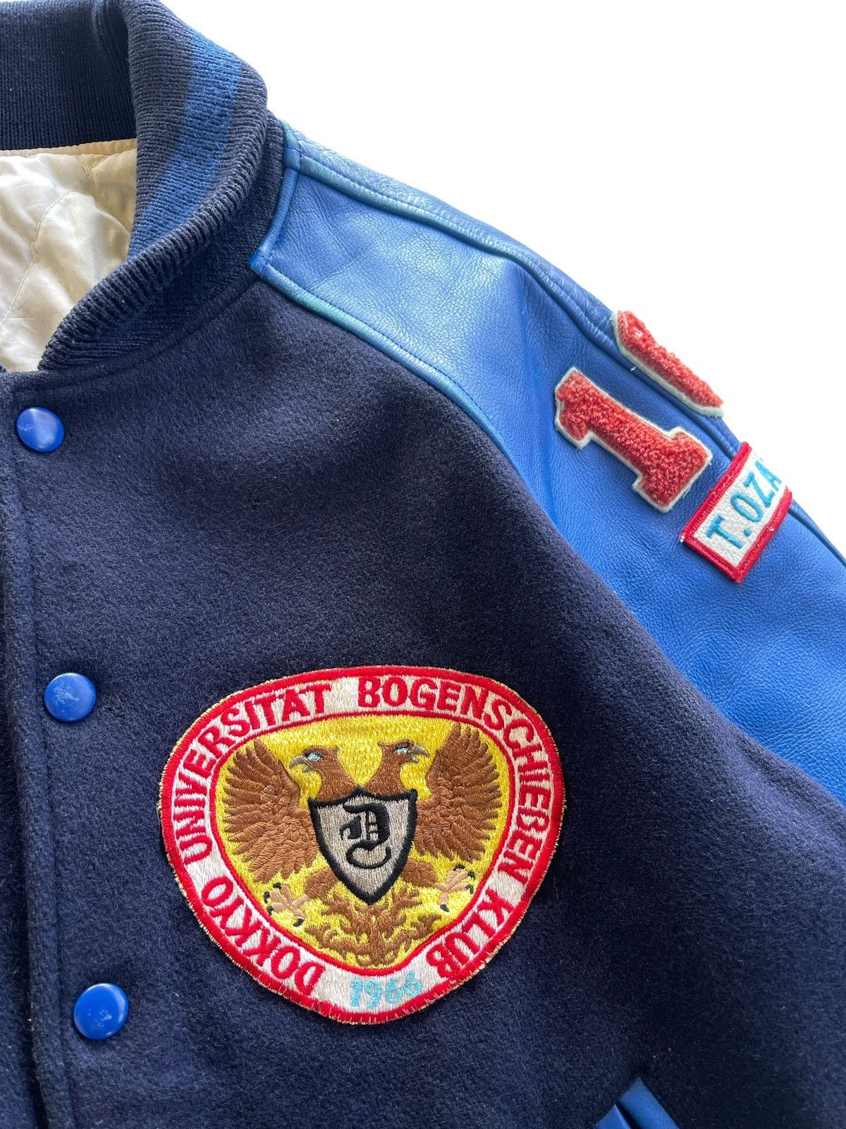 Vintage 90s Village Stone Varsity Jacket