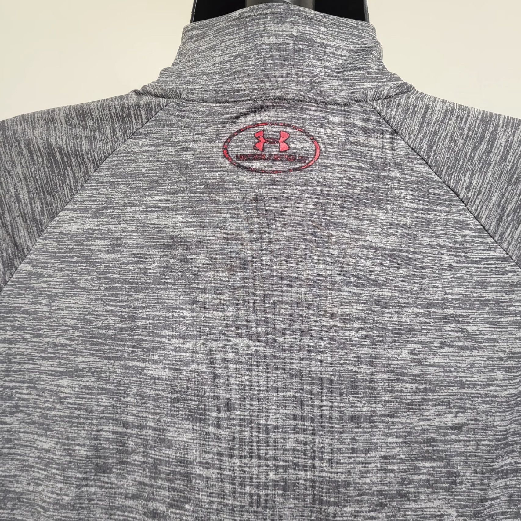 Under Armour Under Armour Sweater Men M Gray Heathered Loose Heatgear Performance Crew Neck Pullover Long Sleeve 1/2 Zip Size US M / EU 48-50 / 2 - 6 Thumbnail