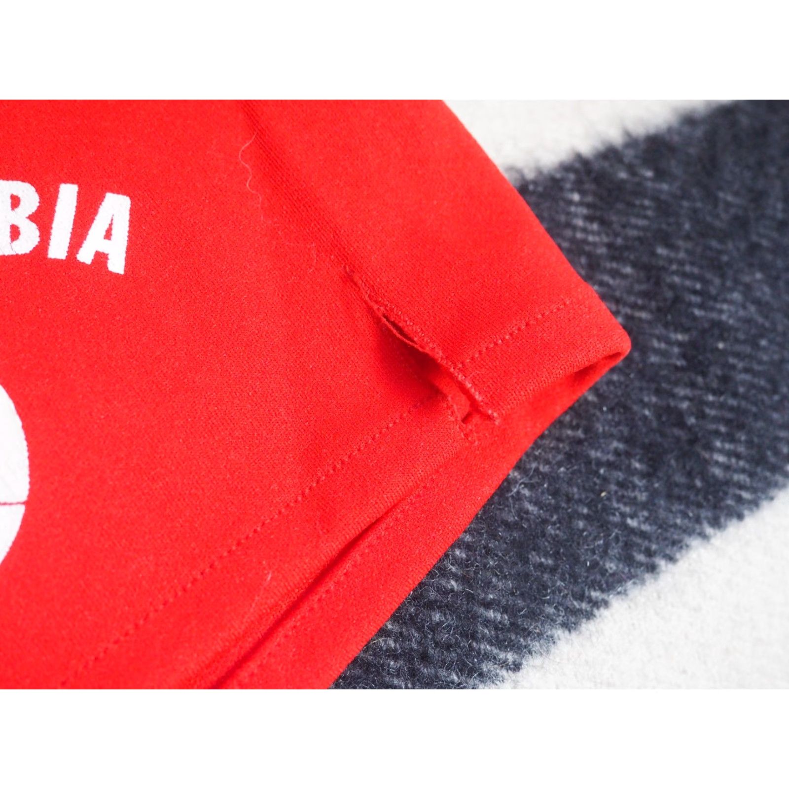 Russell Athletic VINTAGE 70s Russell Athletic Lower Columbia Red Track Hippy Gym Shorts 34W Mens Size US 34 / EU 50 - 7 Thumbnail