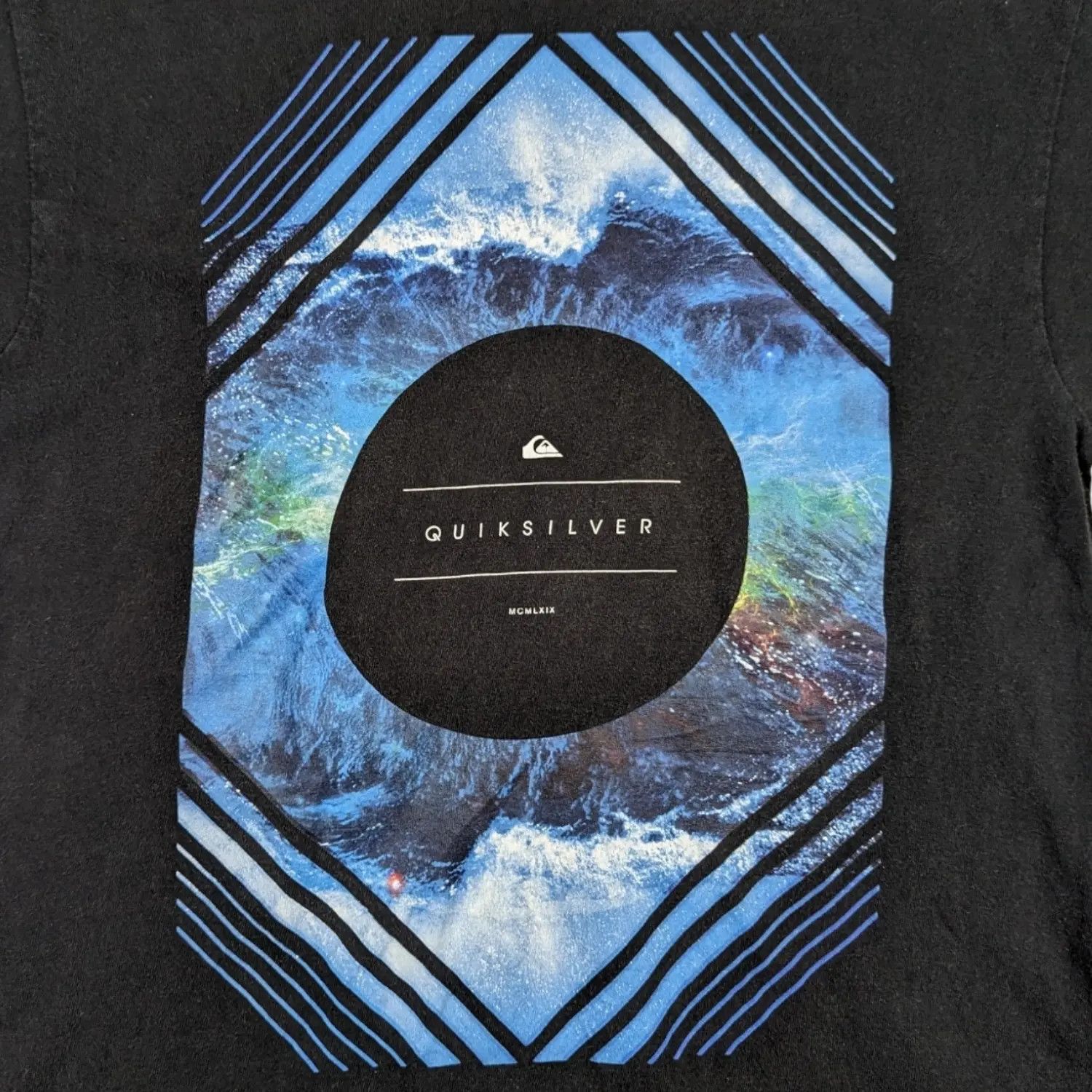 Quiksilver QUIKSILVER Surfboard Big Graphic Image T-Shirt Size US M / EU 48-50 / 2 - 4 Thumbnail