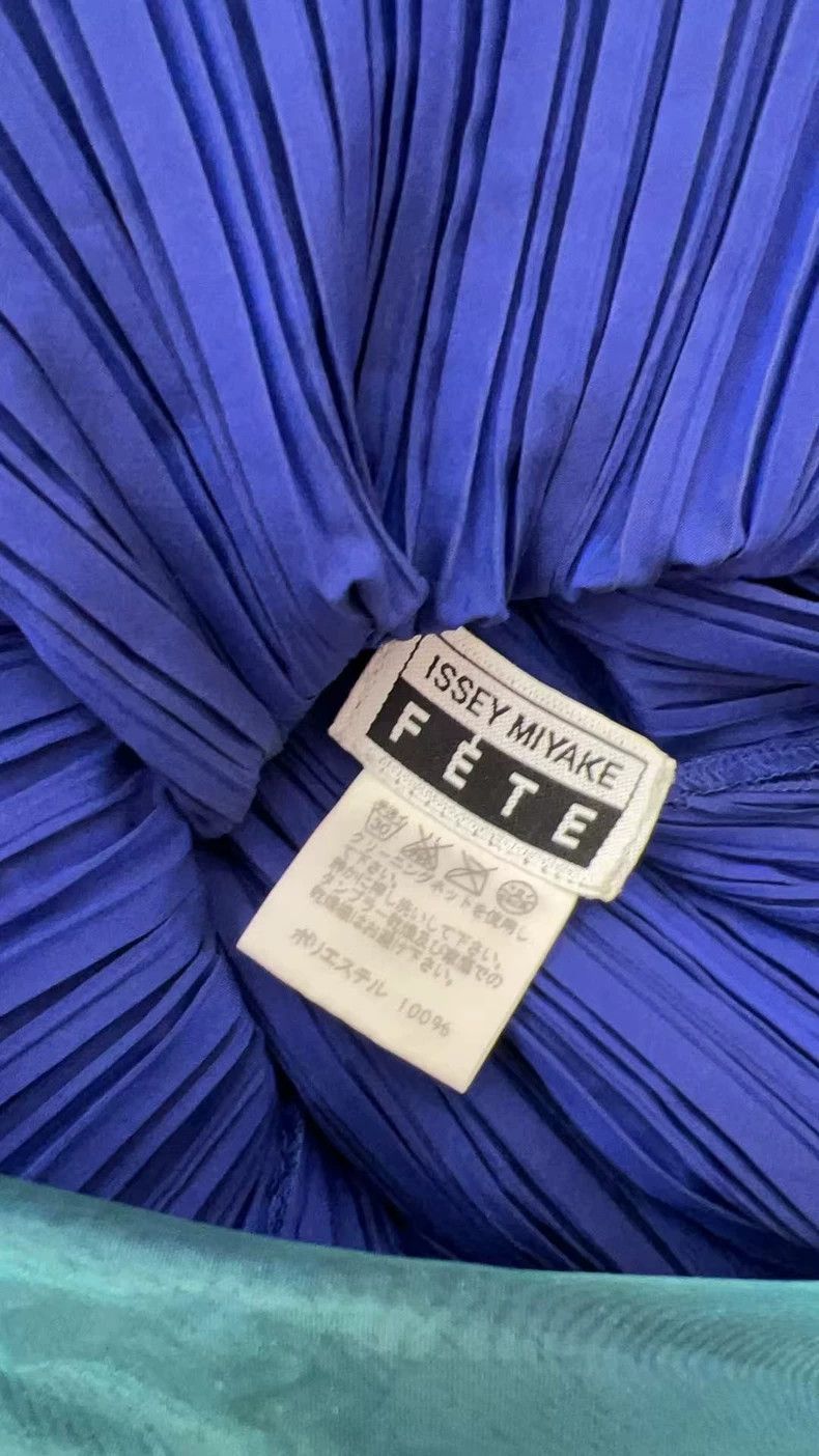 Issey Miyake Issey Miyake size:2 Blue mermaid maiden dress Size XS / US 0-2 / IT 36-38 - 6 Thumbnail