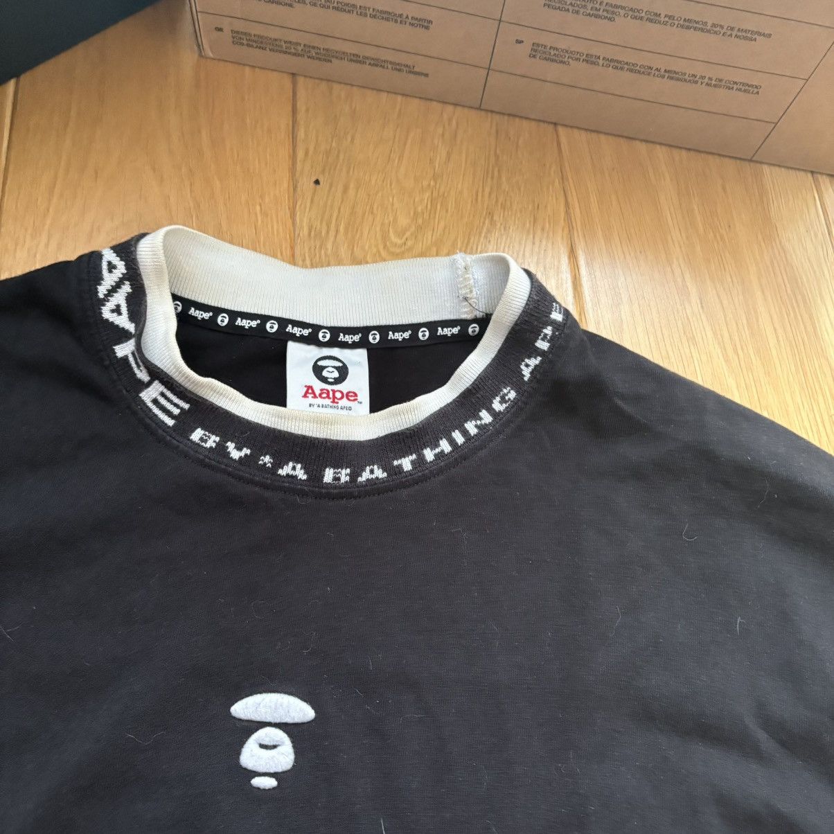 Aape A bathing ape t-shirt jersey Size US S / EU 44-46 / 1 - 4 Thumbnail