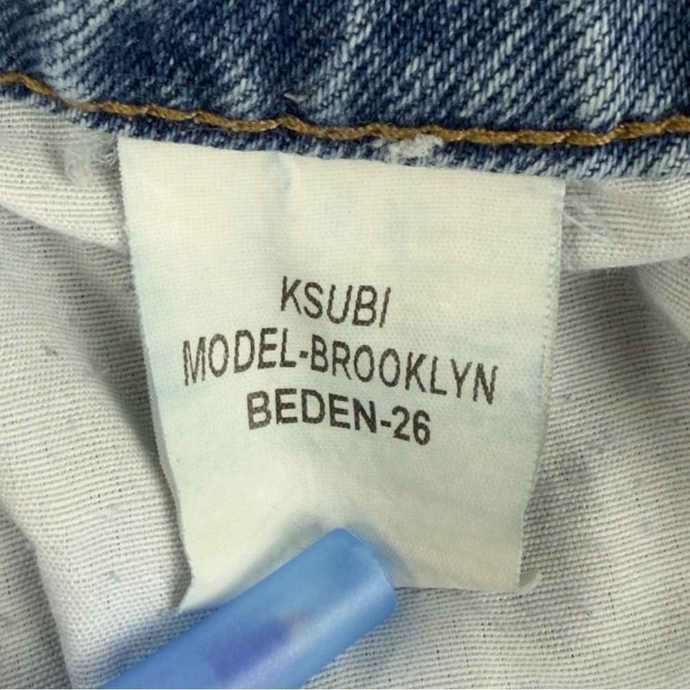 Ksubi Ksubi Women's Denim Brooklyn Beden Size 26x28 Flared Button Size 26" / US 2 / IT 38 - 2 Thumbnail