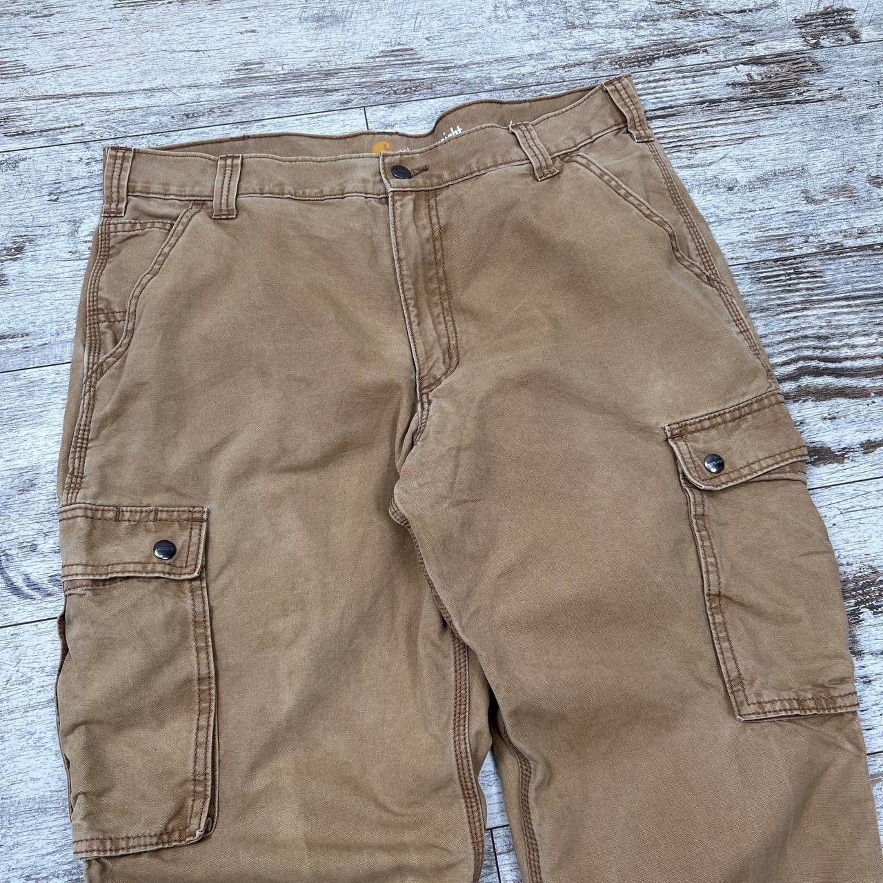 Carhartt Vintage Cargo Carhartt Workwear Pants Relax Fit Size US 36 / EU 52 - 3 Thumbnail